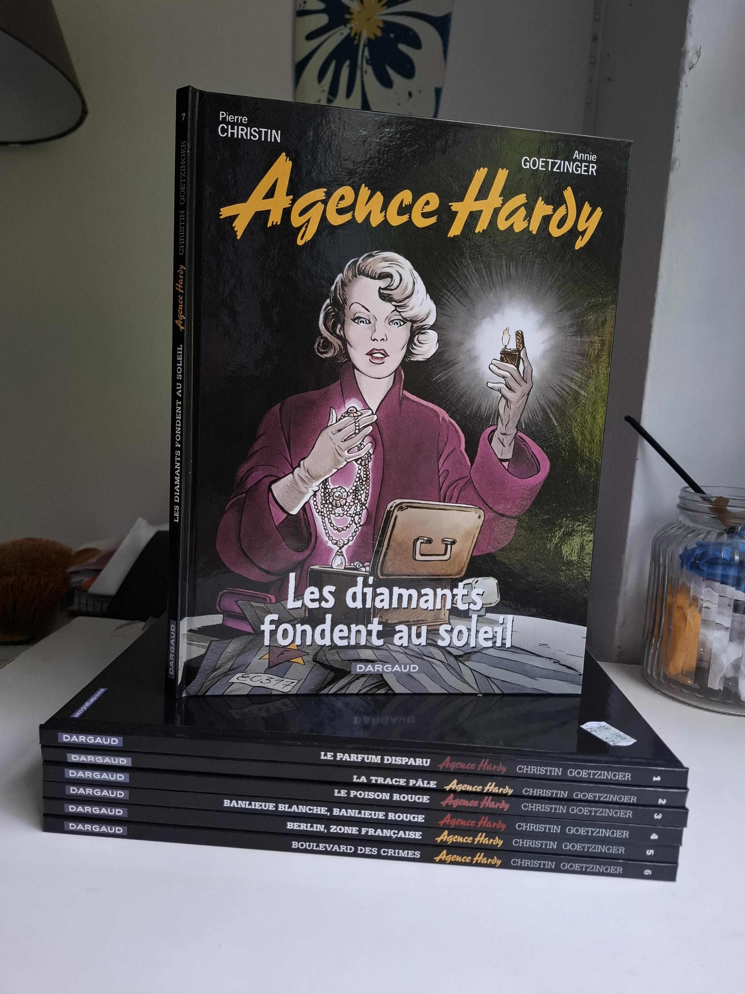 AGENCE HARDY TOMES 1 à 7 SERIE COMPLETE TOUS EO DARGAUD