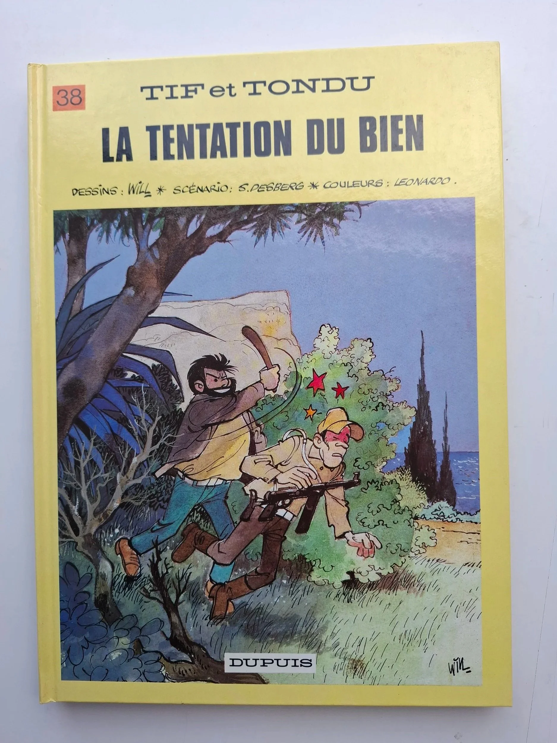 TIF ETTONDU TOME 38 "LA TENTATION DU BIEN" WILL EO 1989