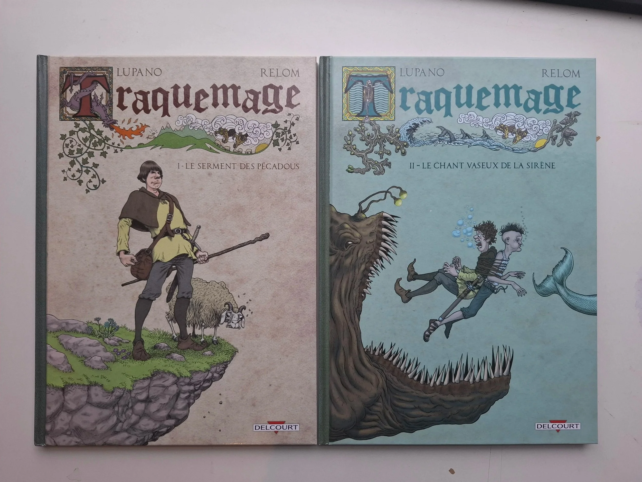 TRAQUEMAGE LUPANO TOMES 1 ET 2 TOUS EO