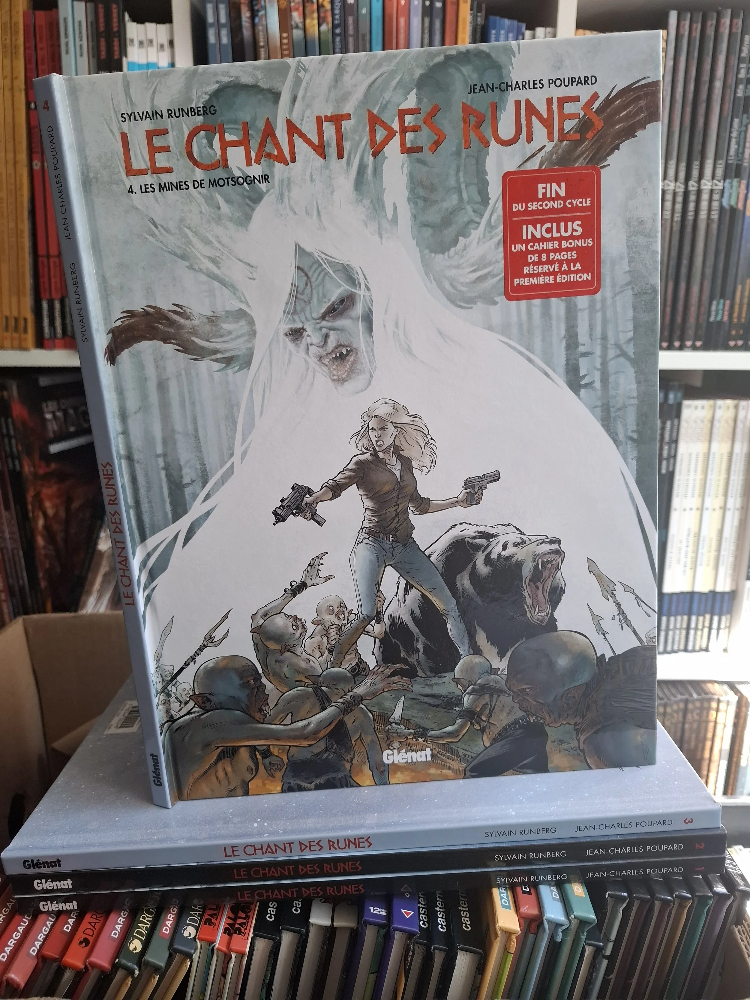 LE CHANT DES RUNES TOMES 1 à 4 SERIE COMPLETE TOUS EO