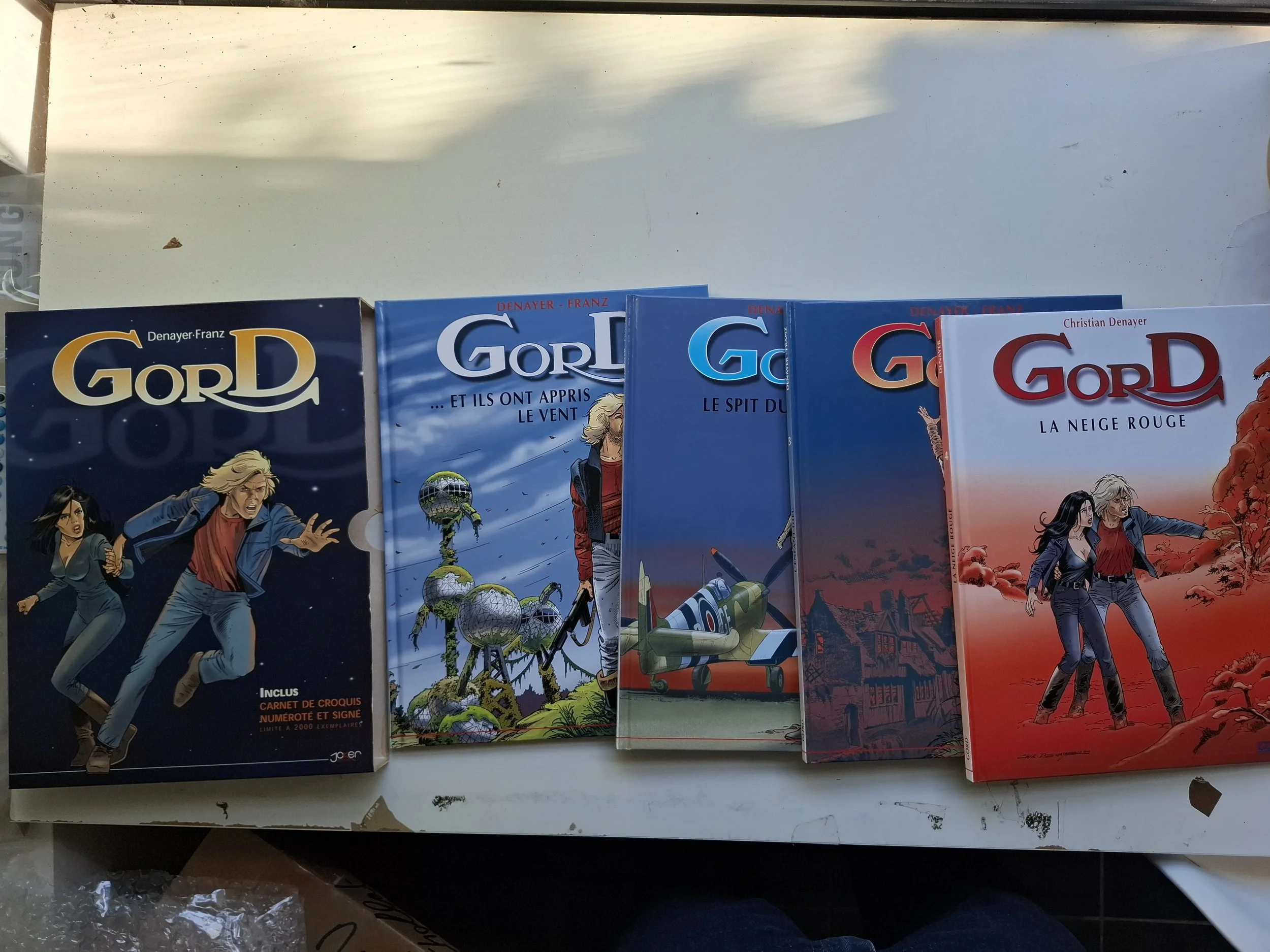 GORD COFFRET TOMES 1 à 4 DENAYER SERIE COMPLETE REED