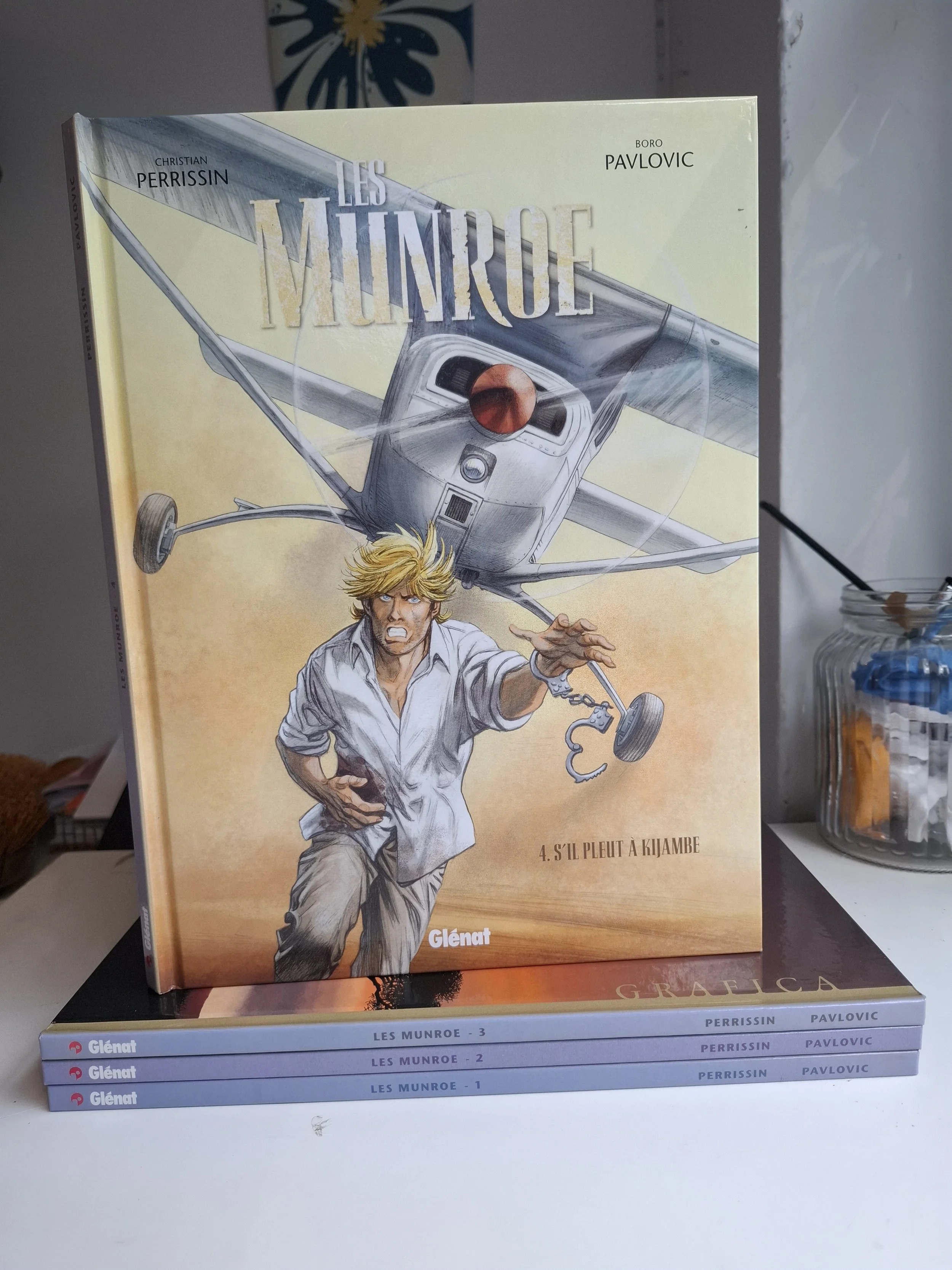 LES MUNROE TOMES 1 à 4 SERIE COMPLETE TOUS EO