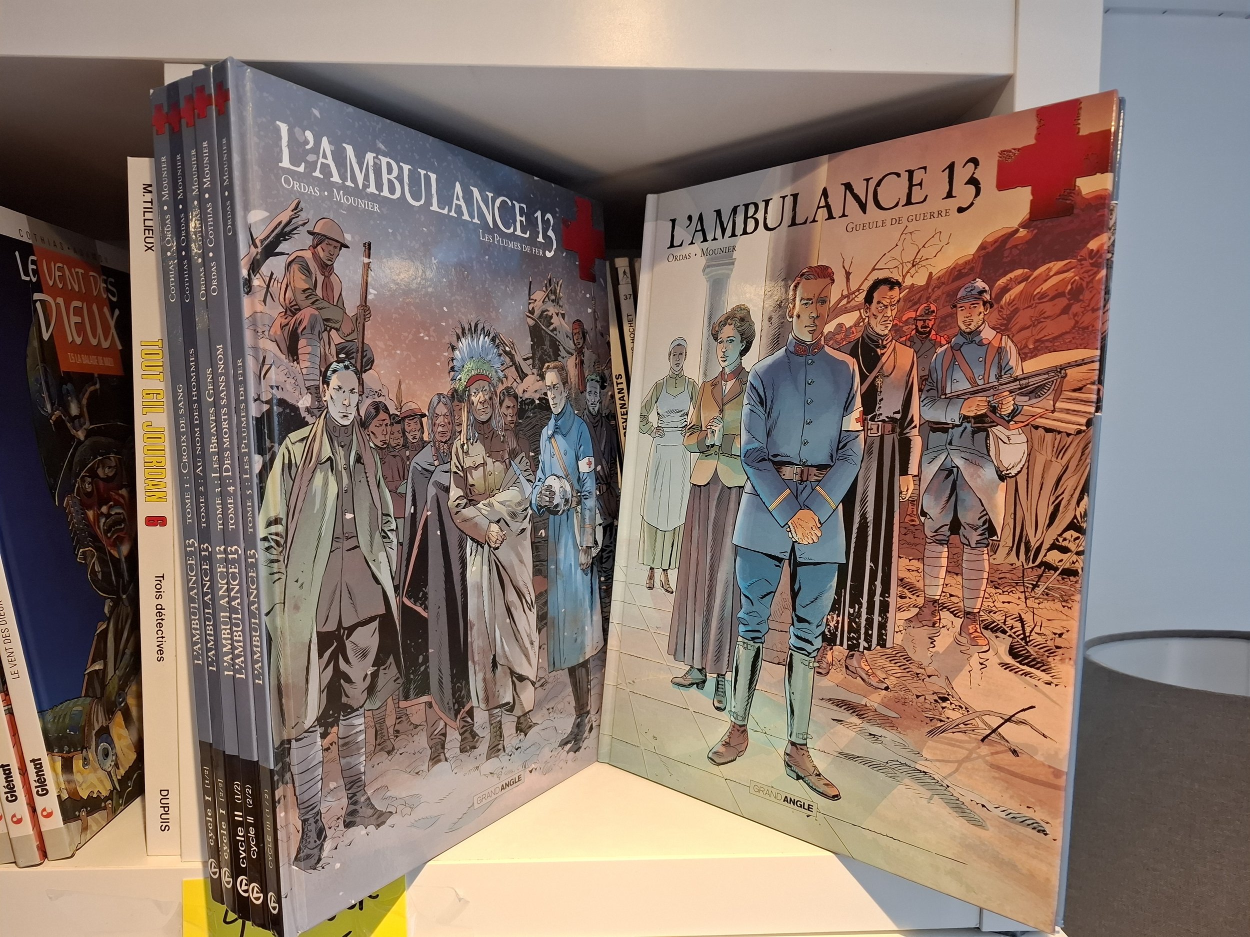 L'AMBULANCE 13 TOMES 1 à 6 GRAND ANGLE EO/REED