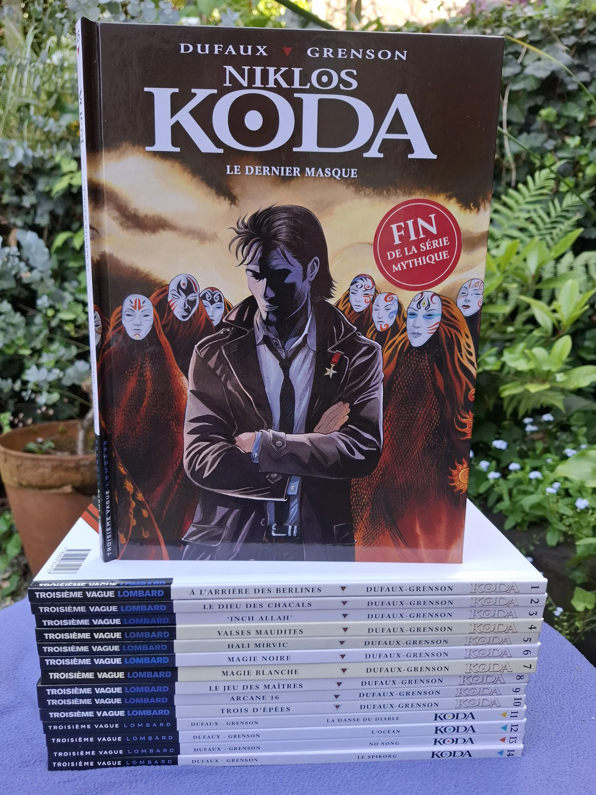 NIKLOS KODA TOMES 1 à 15 SERIE COMPLETE GRENSON TOUS EO
