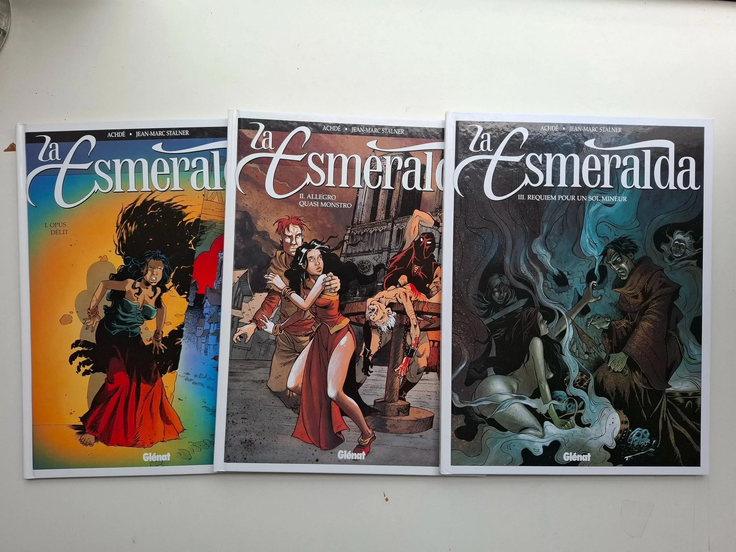 LA ESMERALDA TOMES 1 à 3 SERIE COMPLETE STALNER TOUS EO