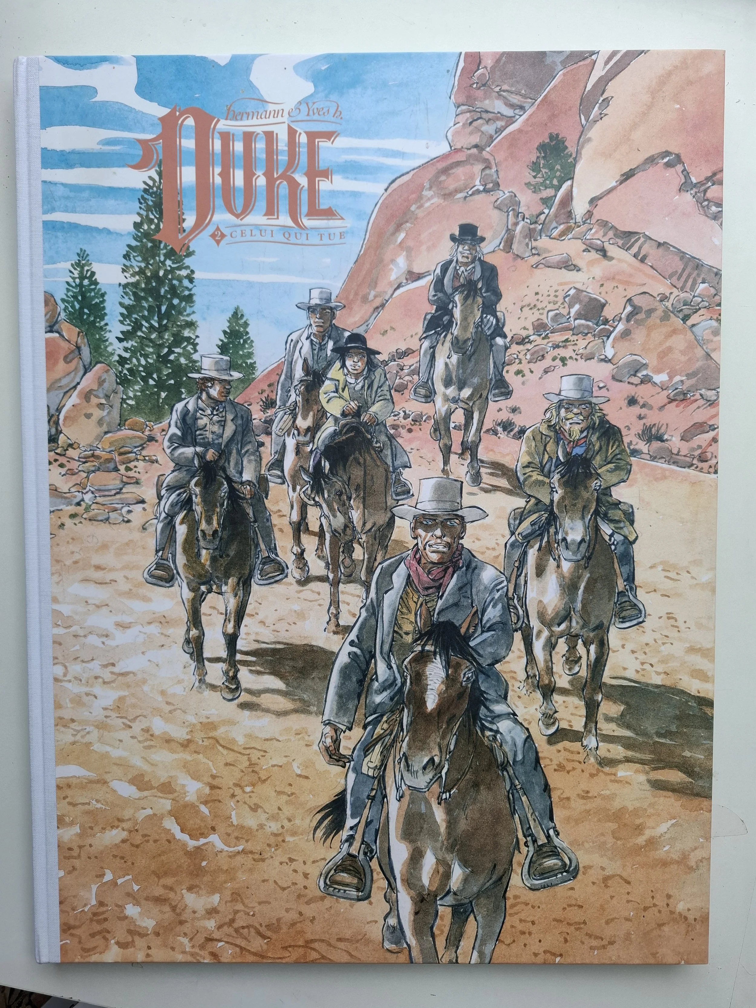 TT DUKE TOME 2 "CELUI QUI TUE" BRUNO GRAFF 300EX + DEDICACE HERMANN