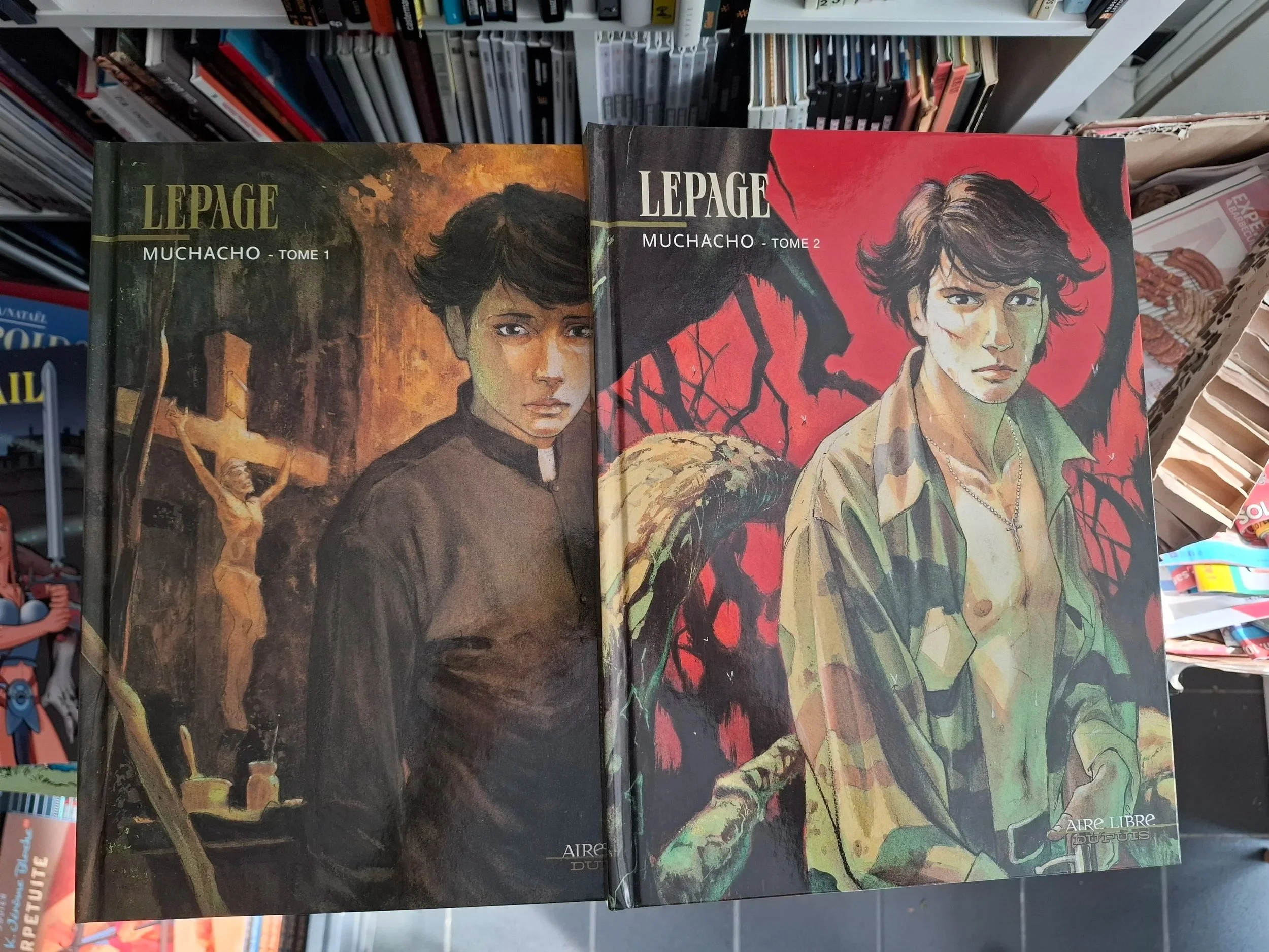 AIRE LIBRE MUCHACHO LEPAGE TOMES 1 ET 2 SERIE COMPLETE EO