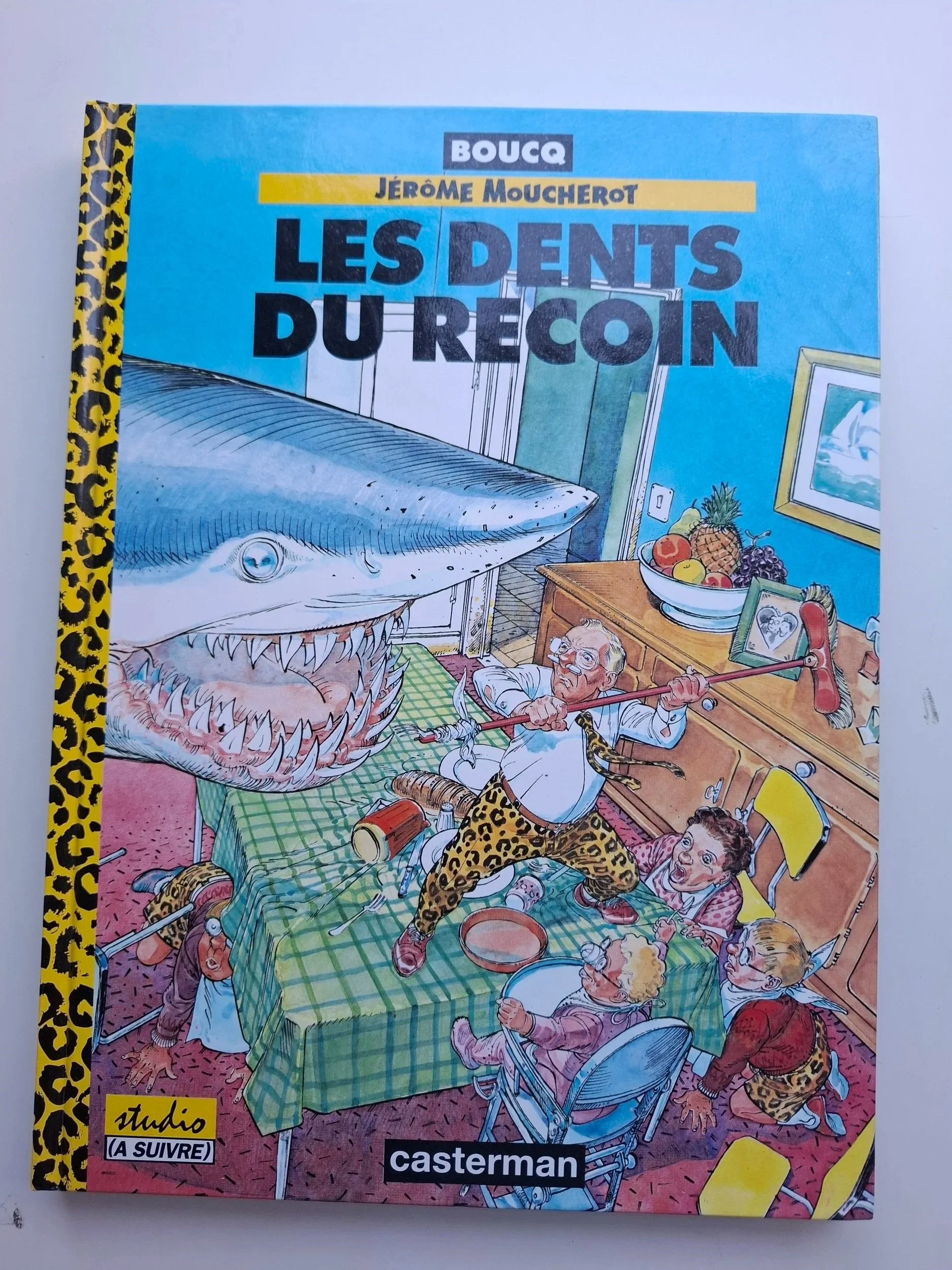 BOUCQ LES AVENTURES DE JEROME MOUCHEROT TOME 1 "LES DENTS DU RECOIN" EO 1994