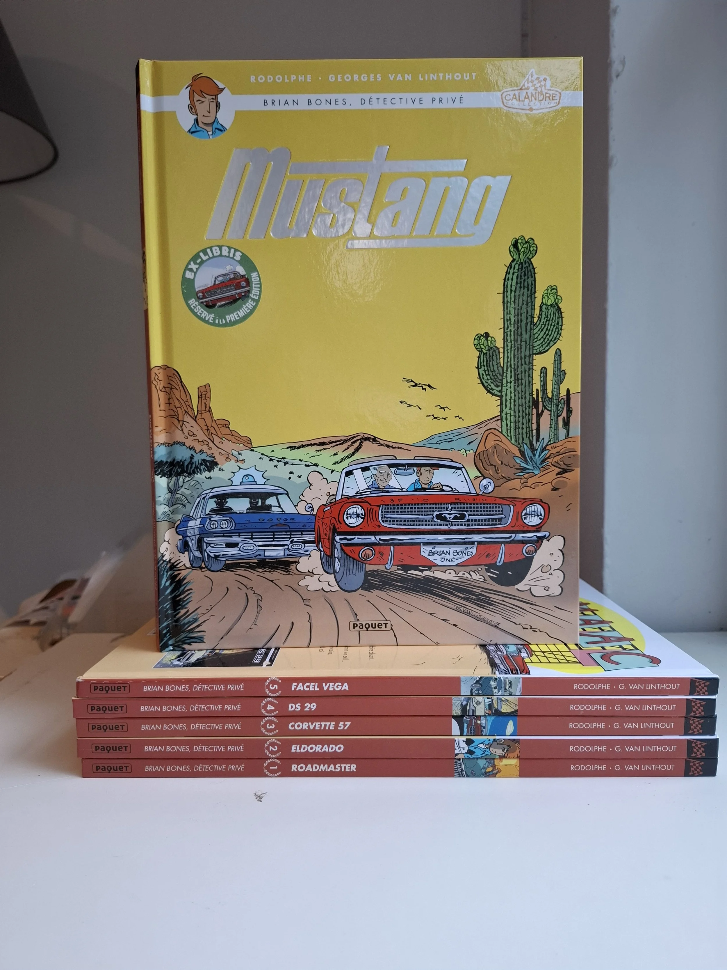BRIAN BONES DETECTIVE PRIVE TOMES 1 à 6 SERIE COMPLETE EO/REED
