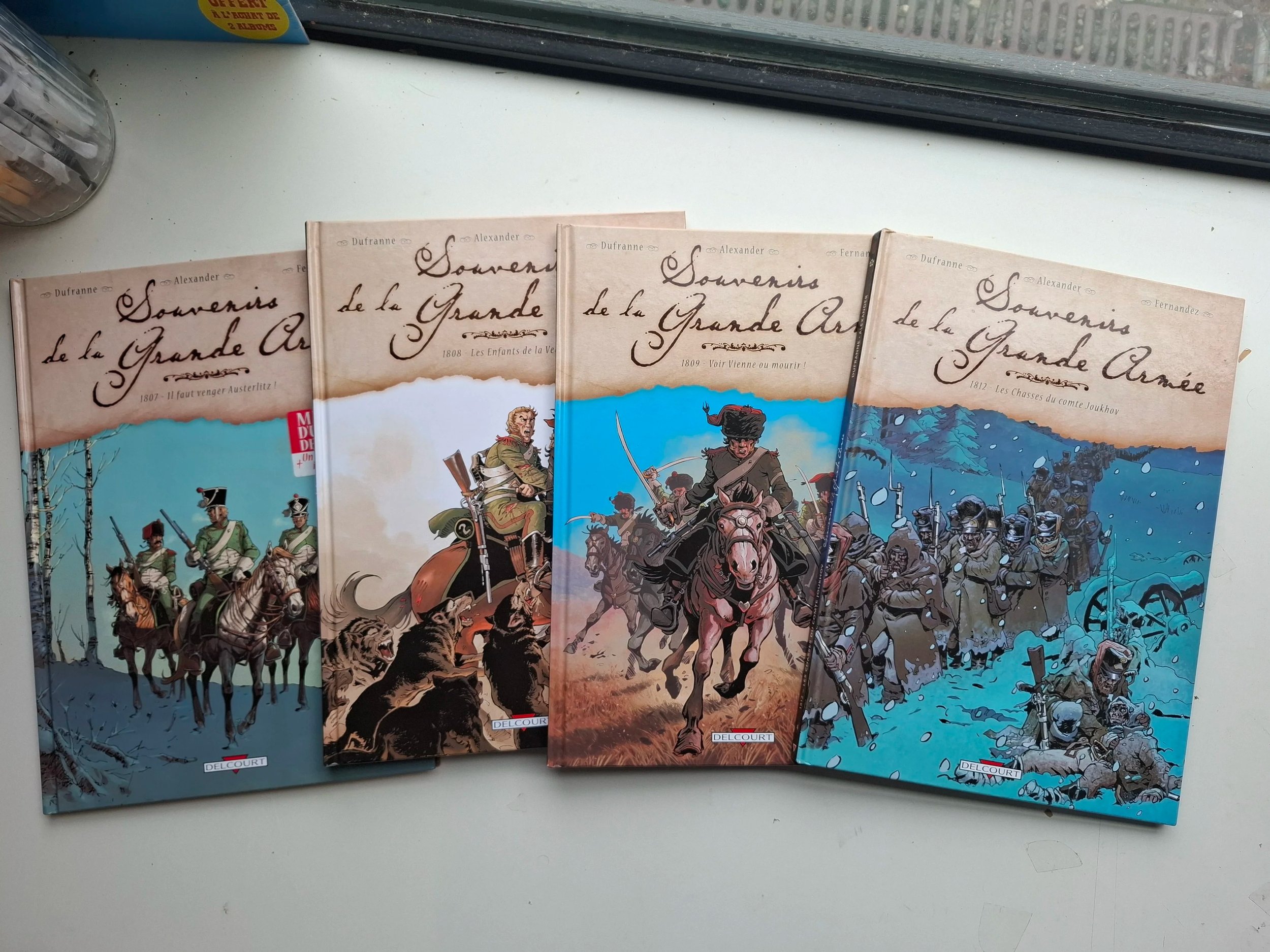SOUVENIRS DE LA GRANDE ARMEE TOMES 1 à 4 SERIE COMPLETE EO