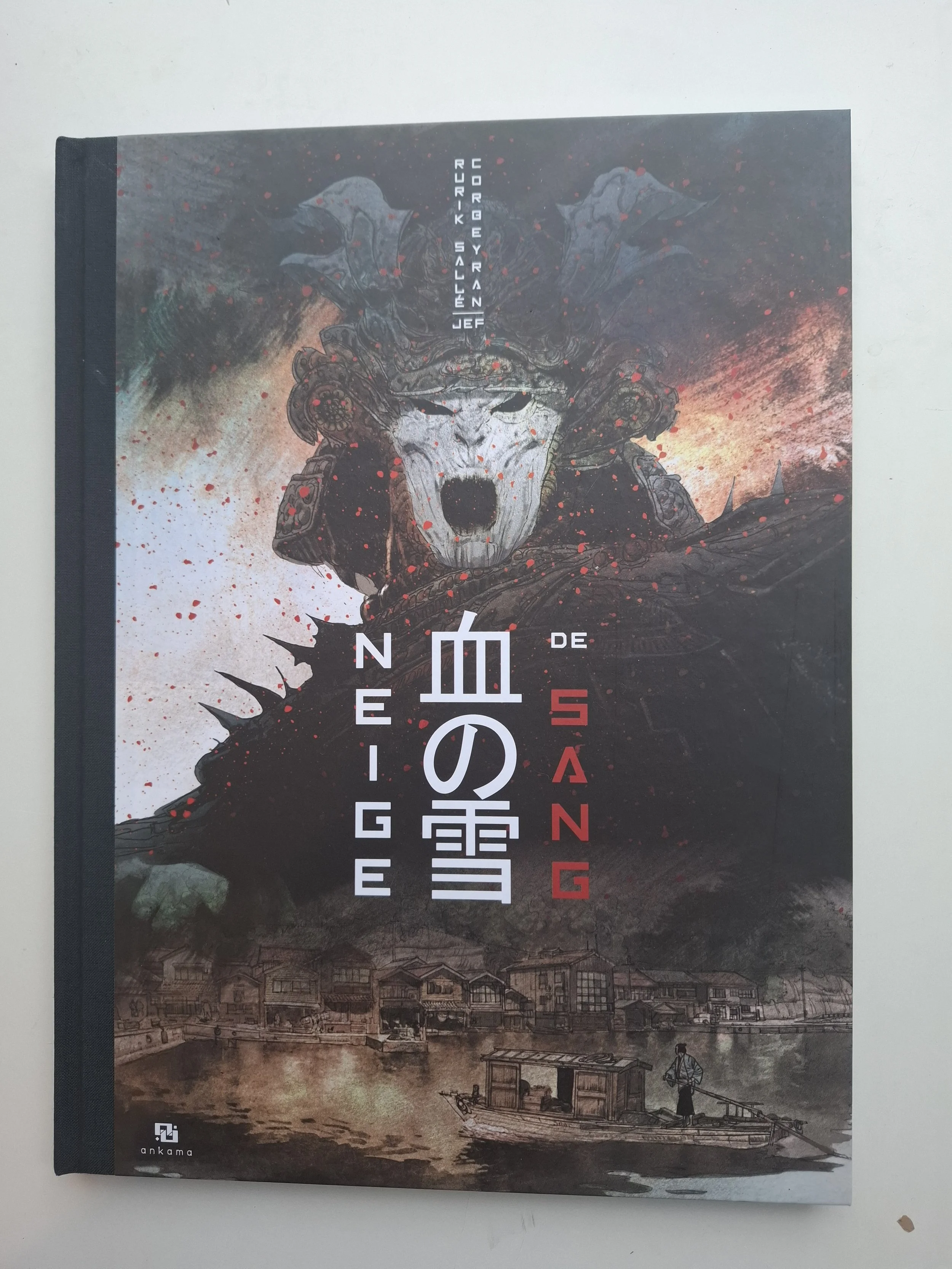 ANKAMA NEIGE DE SANG DOS TOILE NOUVEAUTE 01/2026