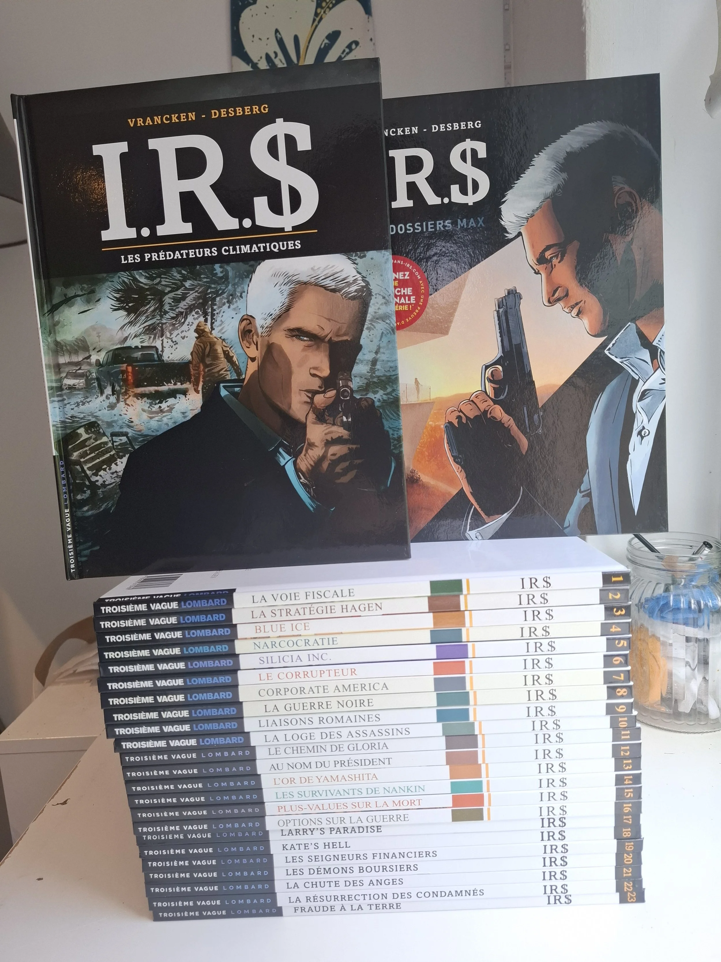 IR$ ENSEMBLE DE 25 TOMES VRANCKEN TOMES 0 à 24 TOUS EO
