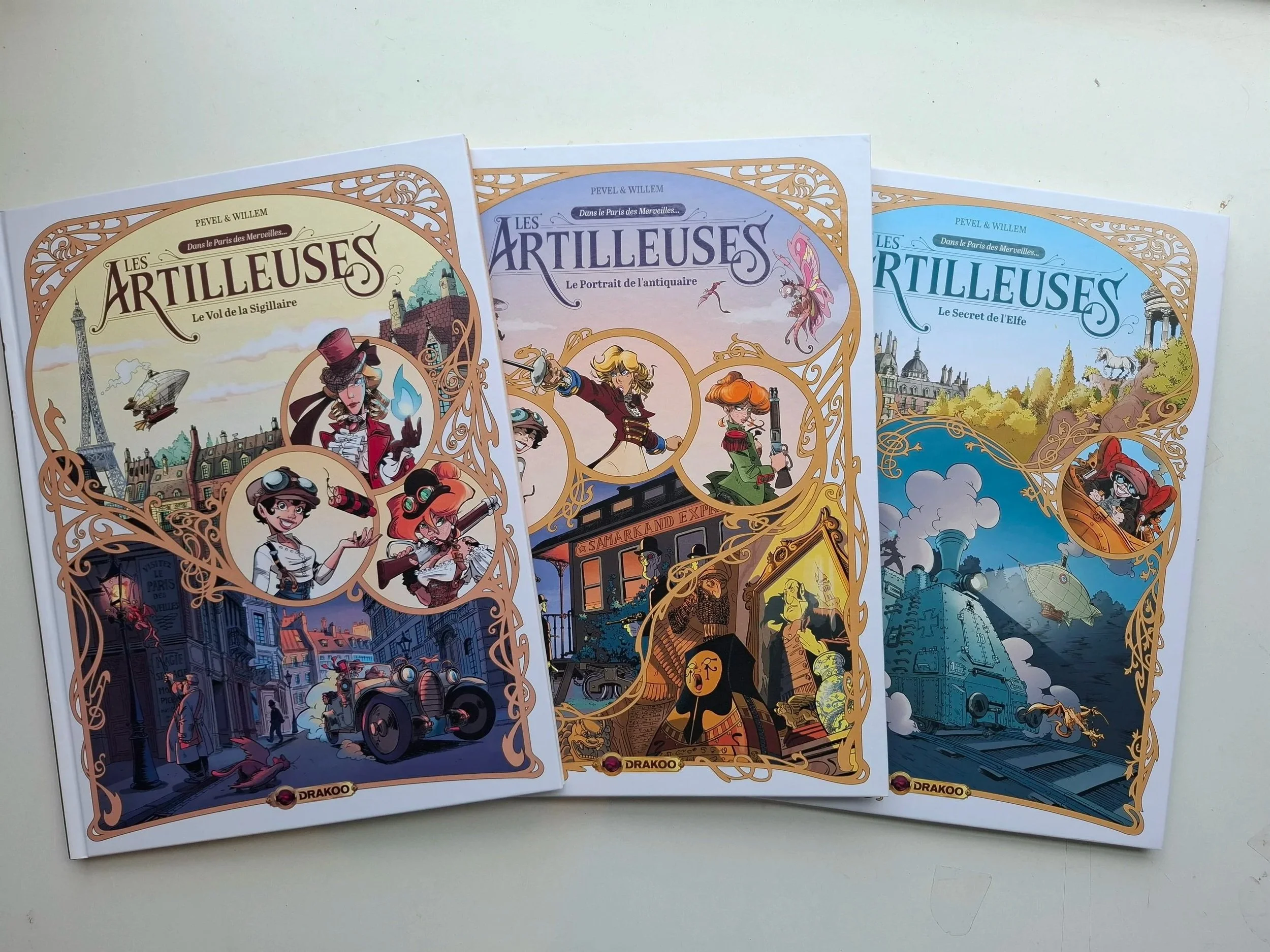 LES ARTILLEUSES TOMES 1 à 3 SERIE COMPLETE EO