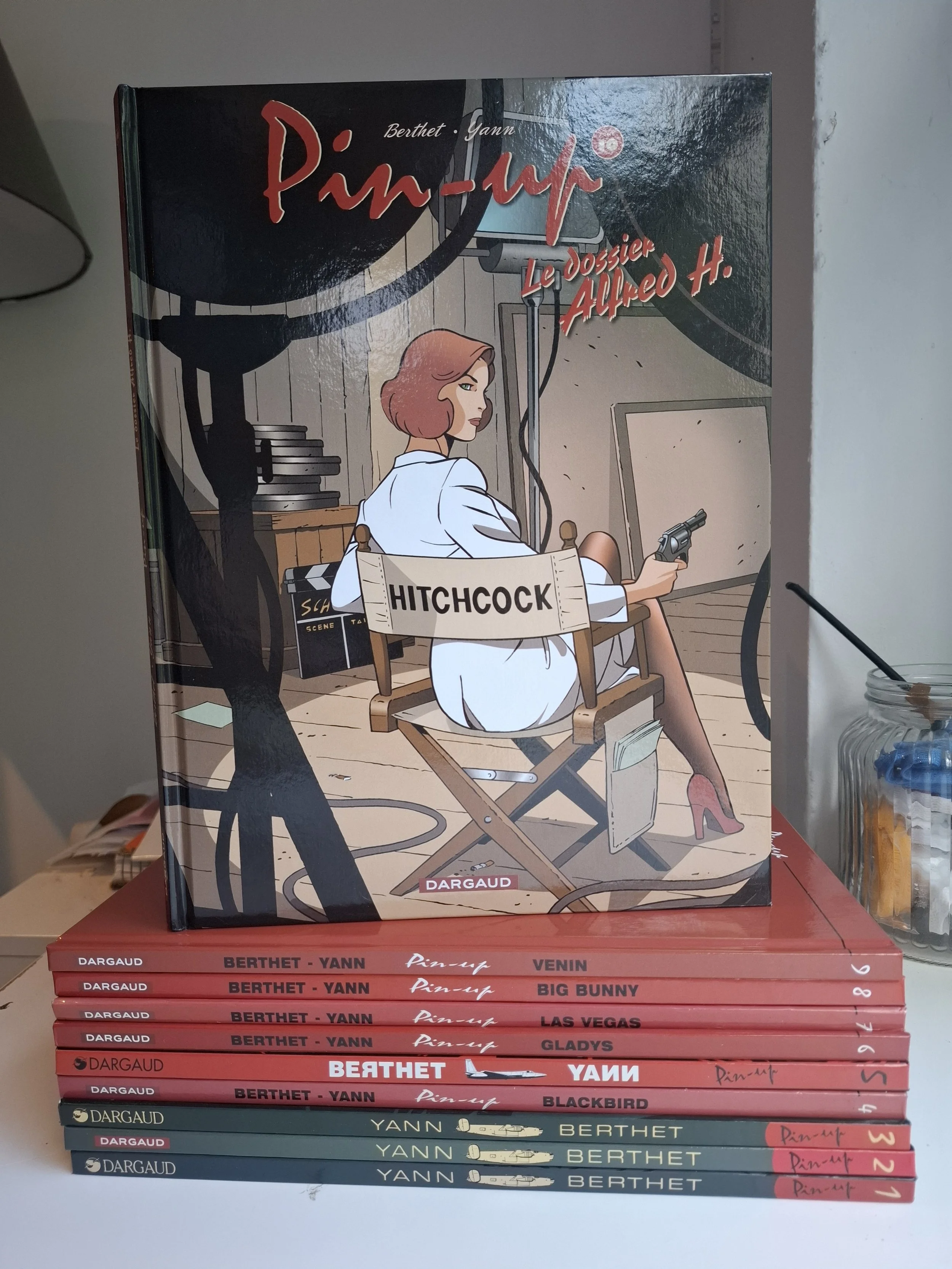 PIN-UP BERTHET TOMES 1 à 10 SERIE COMPLETE EO/REED