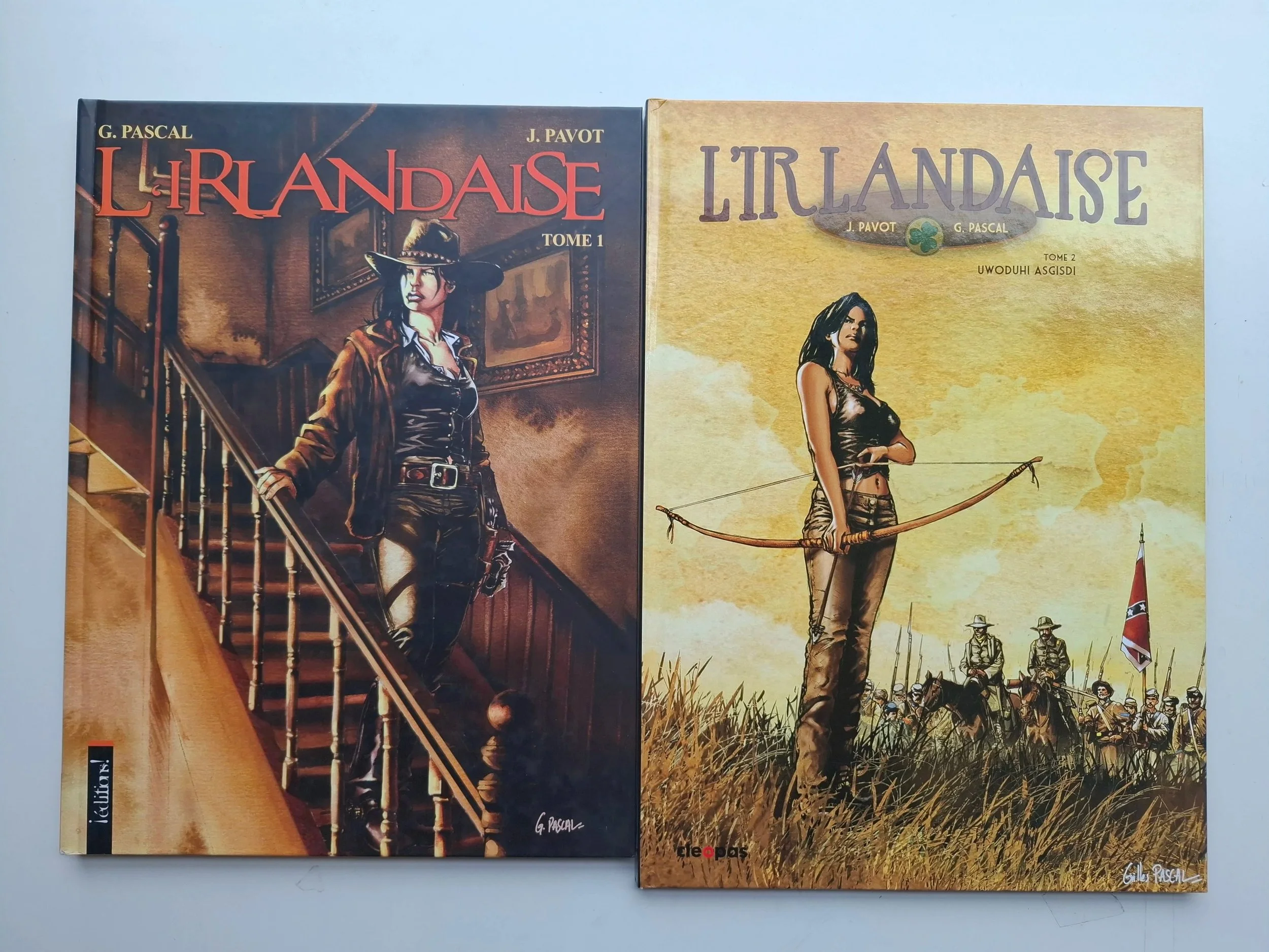 L'IRLANDAISE TOMES 1 ET 2 TBE TOUS EO