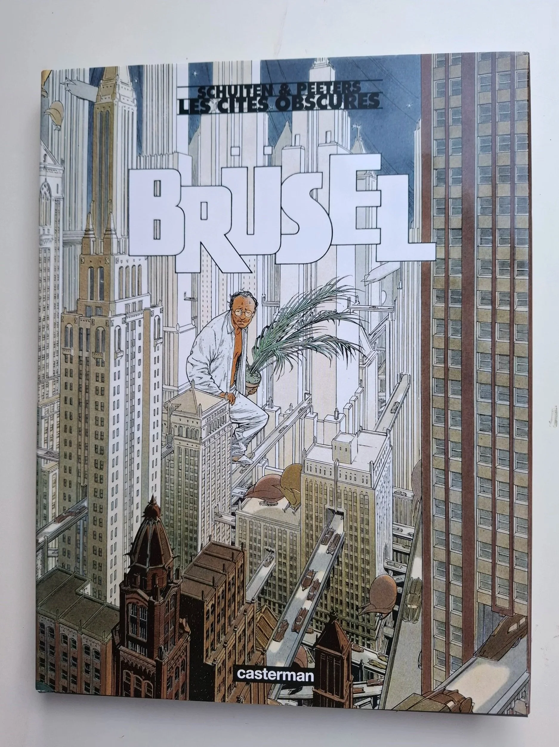 SCHUITEN LES CITES OBSCURES TOME 5 BRÜSEL ALBUM JAQUETTE REED 1992