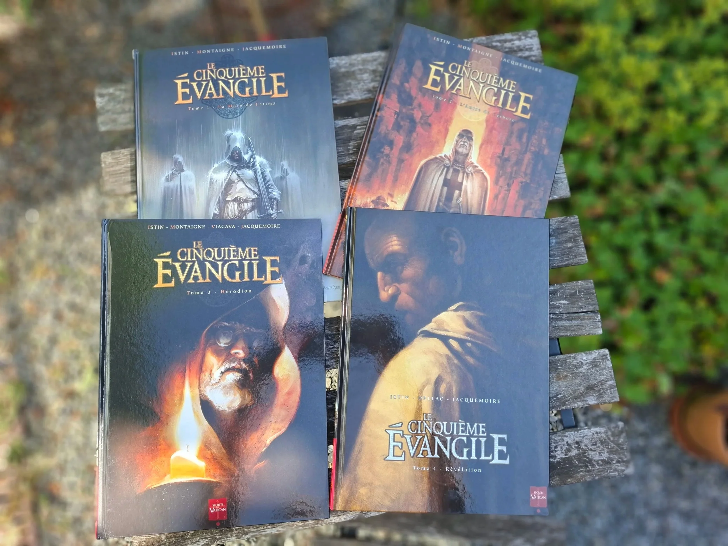 LE CINQUIEME EVANGILE TOMES 1 à 4 SERIE COMPLETE EO/REED