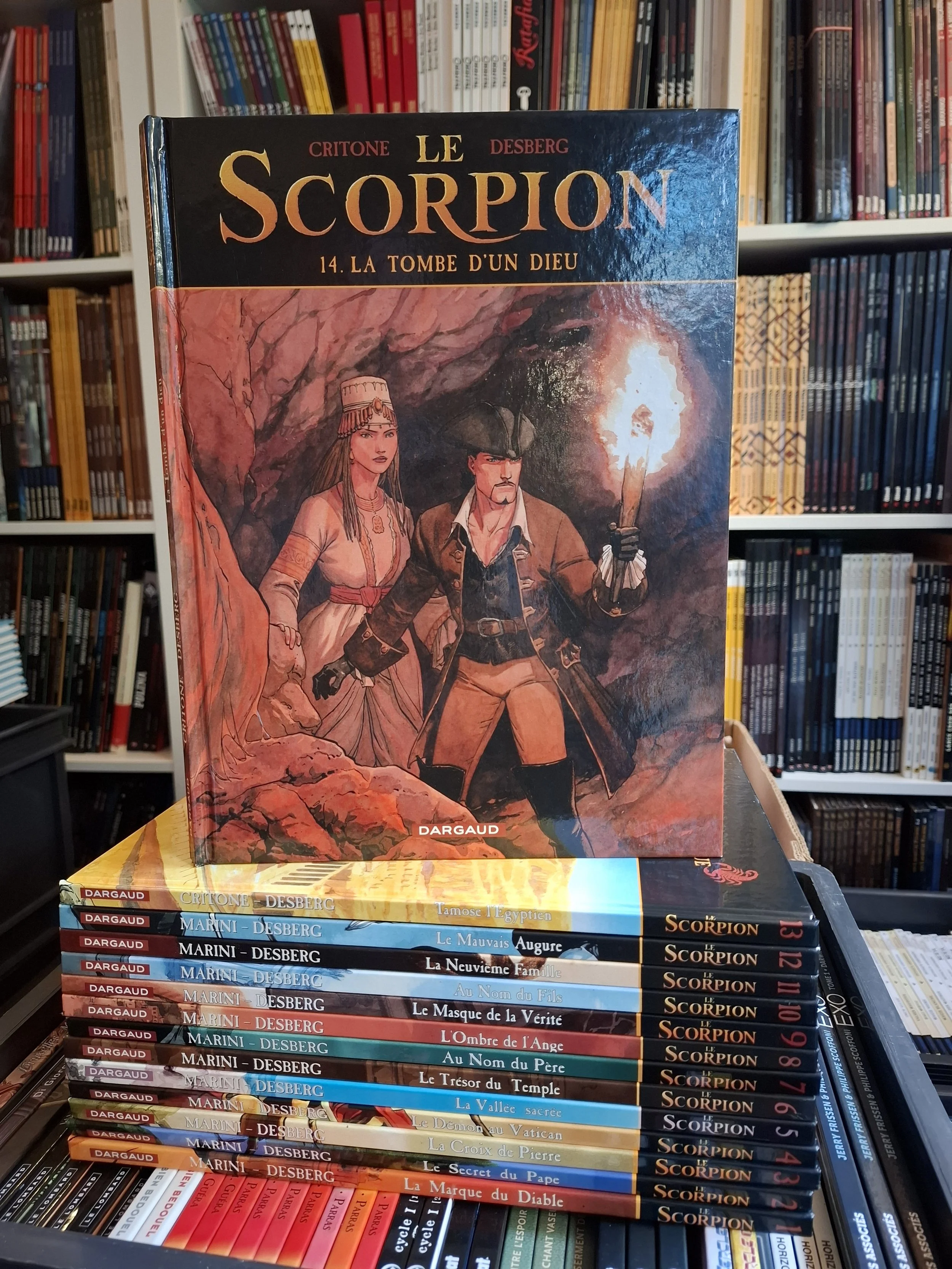 LE SCORPION MARINI TOMES 1 à 14 SERIE COMPLETE EO/REED
