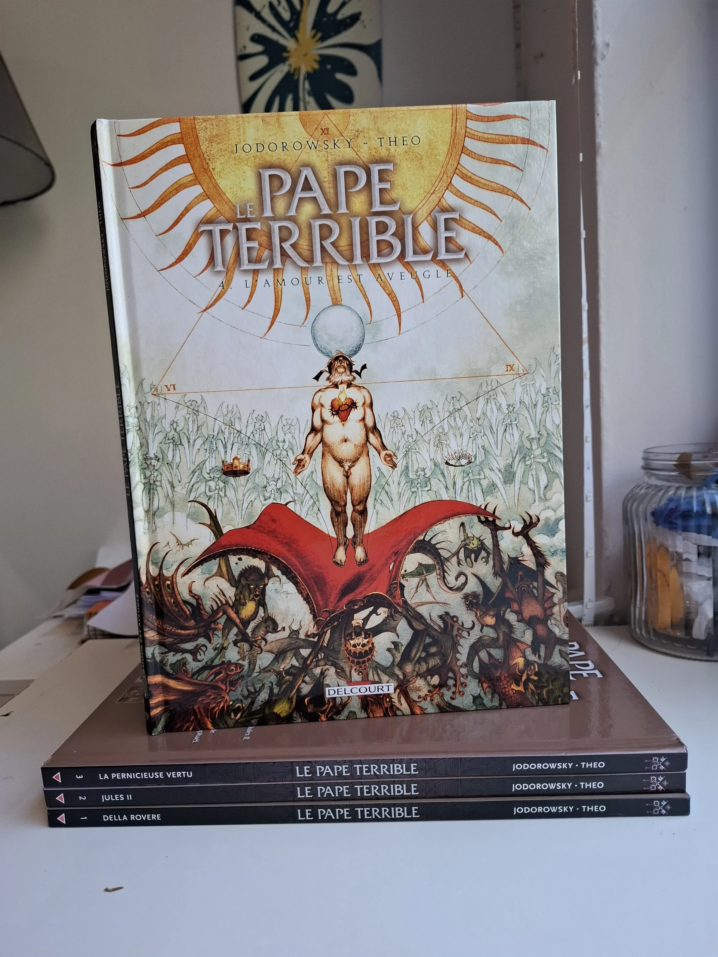 LE PAPE TERRIBLE THEO TOMES 1 à 4 SERIE COMPLETE TOUS EO