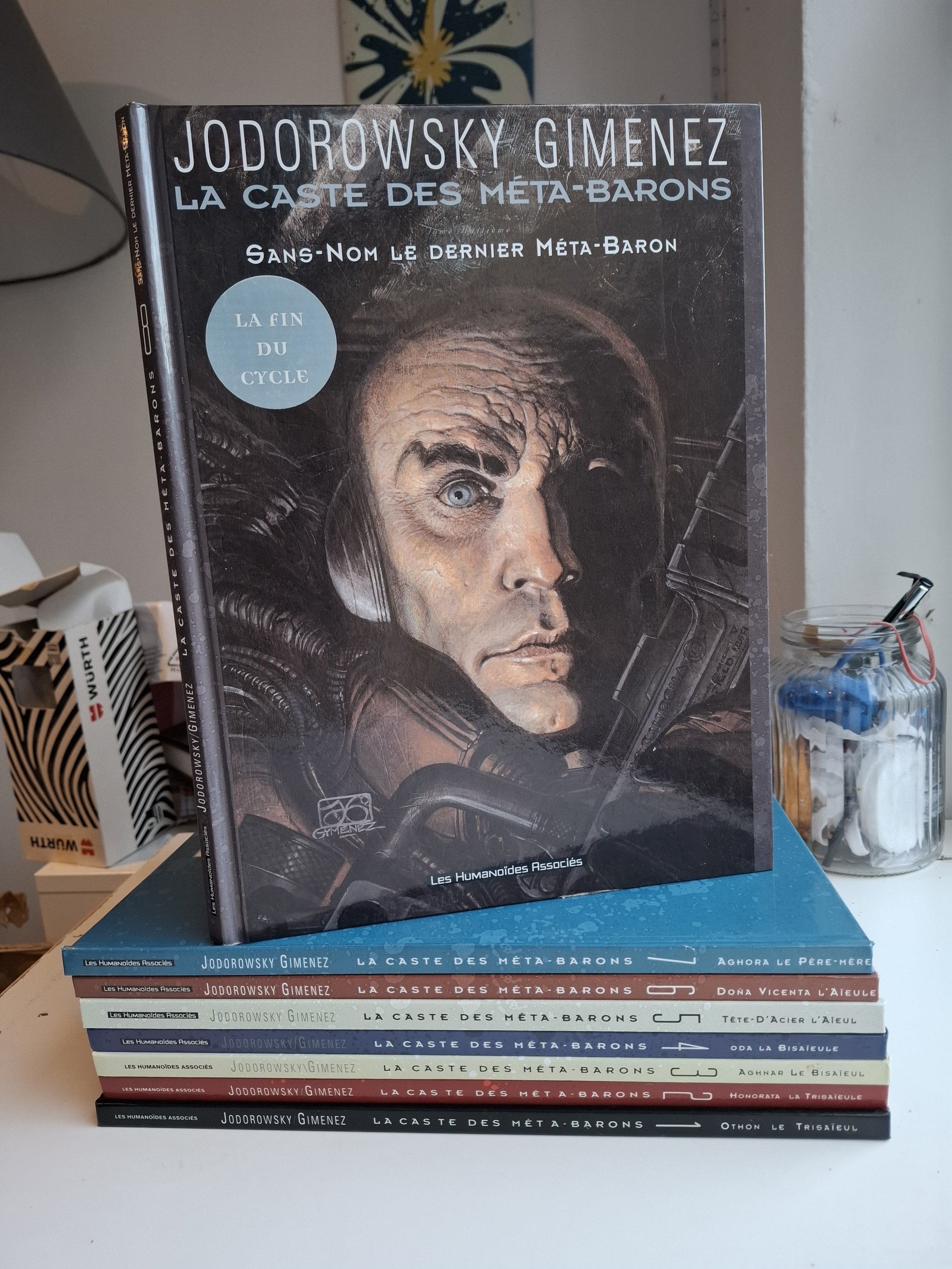 LA CASTE DES META-BARONS TOMES 1 à 8 SERIE COMPLETE EO/REED