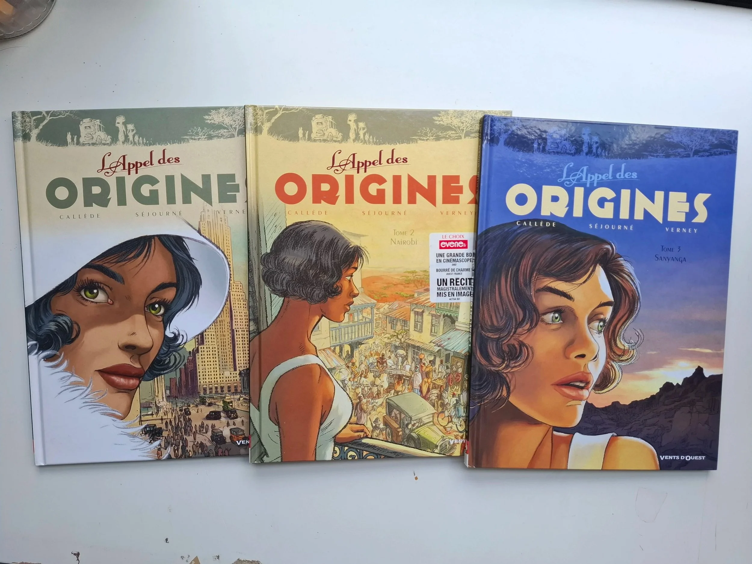 L'APPEL DES ORIGINES TOMES 1 à 3 SERIE COMPLETE EO/REED