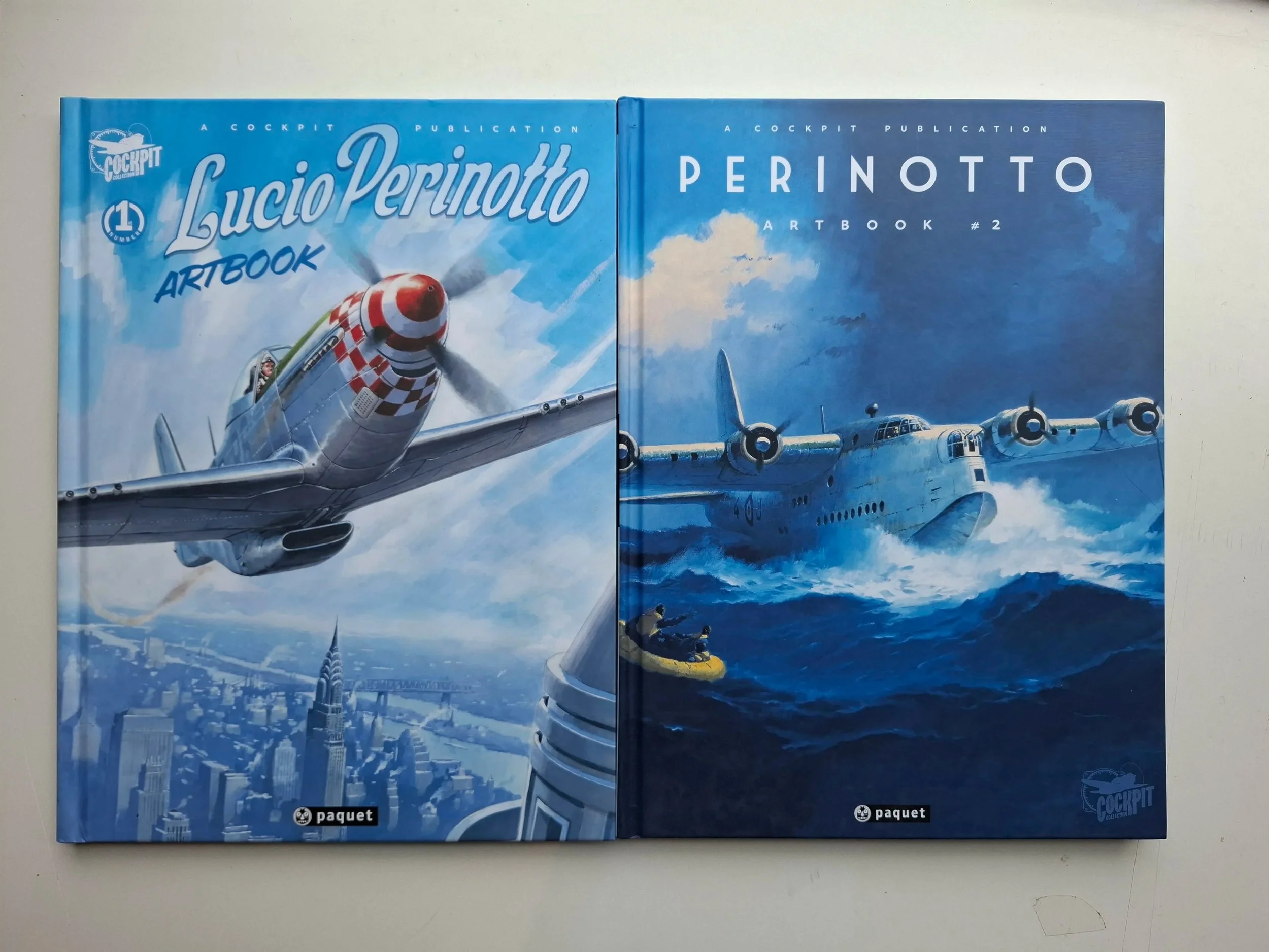 ARTBOOK LUCIO PERINOTTO VOLUMES 1 ET 2 PAQUET EO