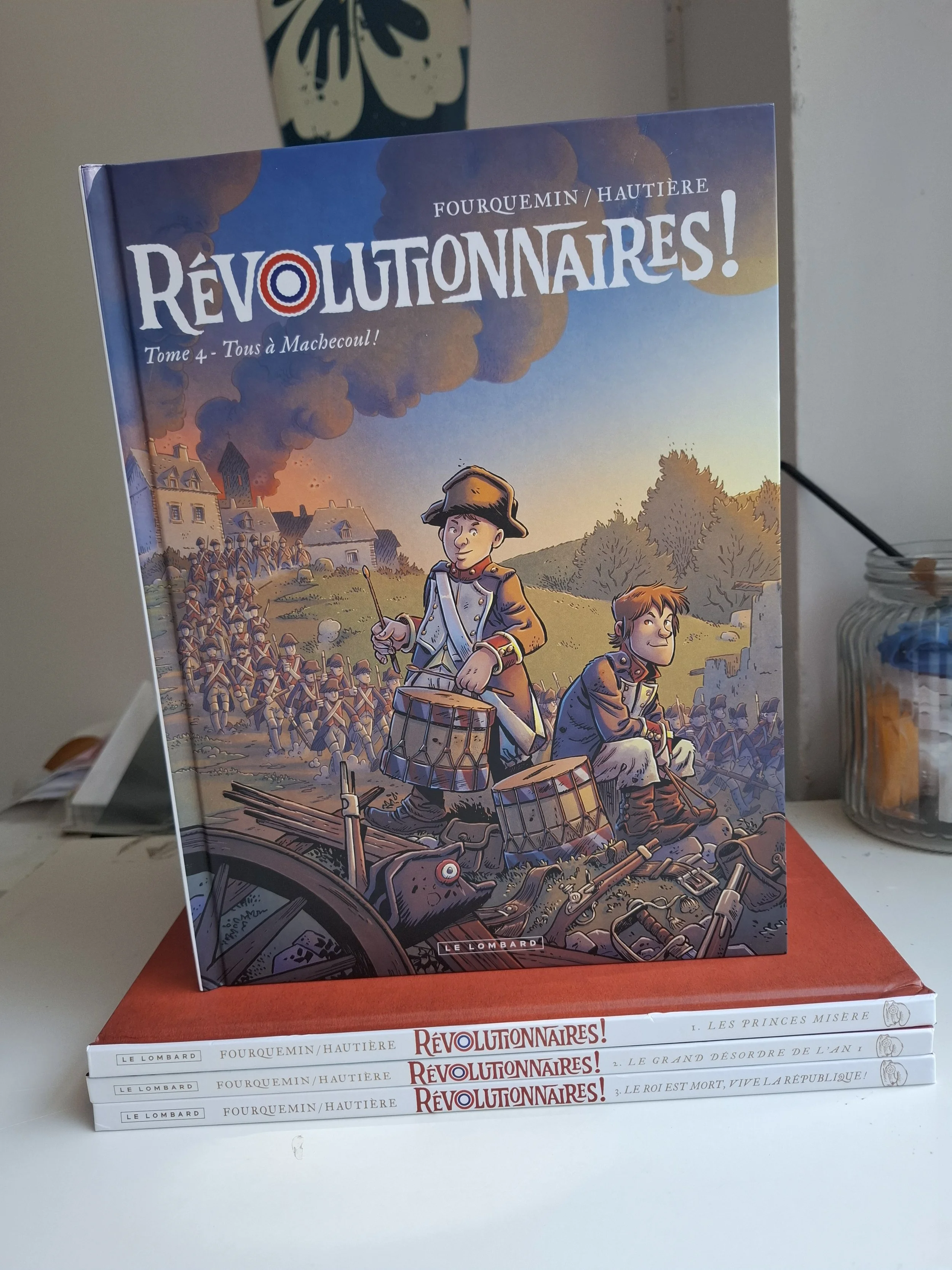 REVOLUTIONNAIRES FOURQUEMIN TOMES 1 à 4 TOUS EO