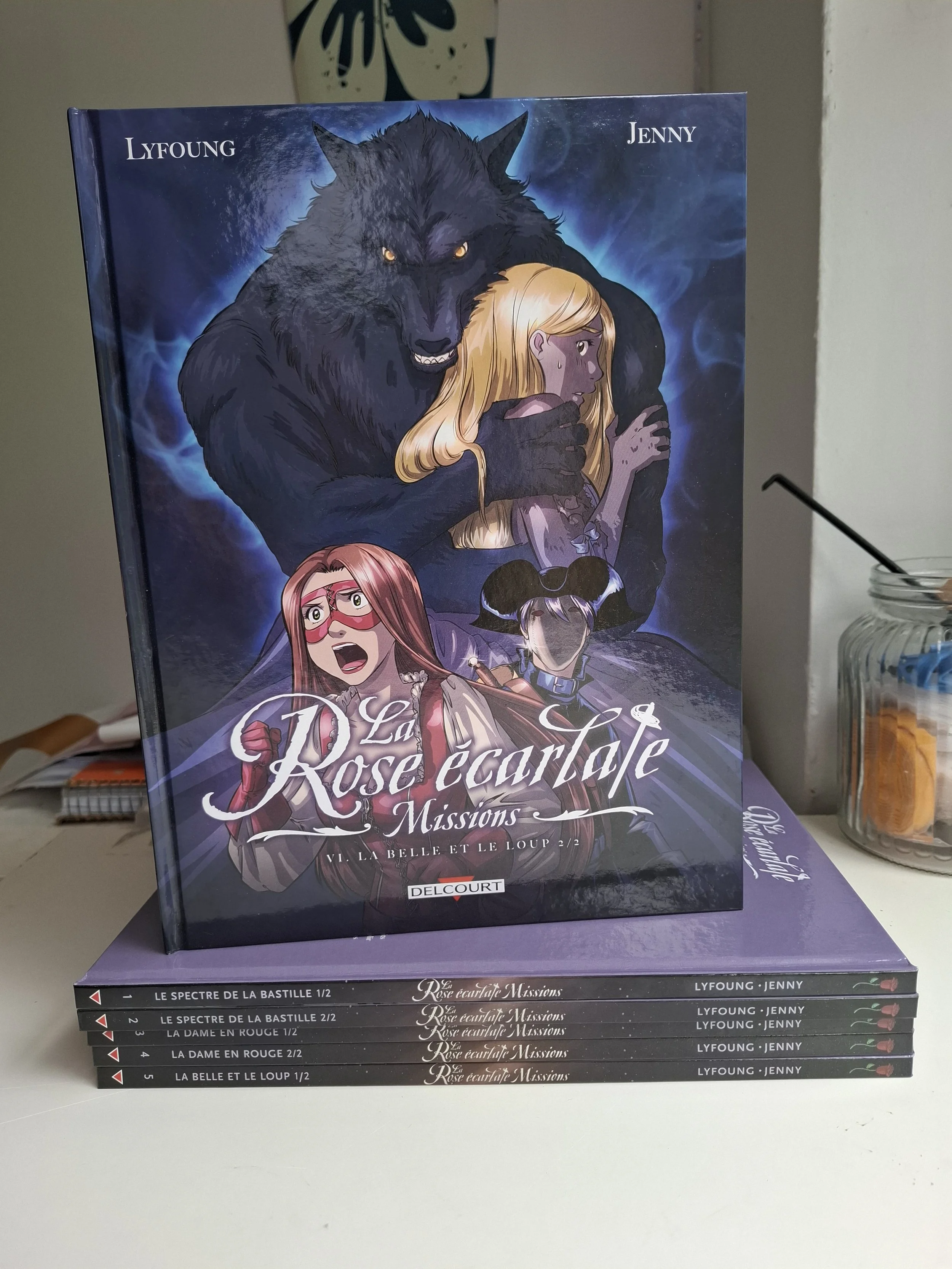 LA ROSE ECARLATE "MISSIONS" TOMES 1 à 6 TOUS EO