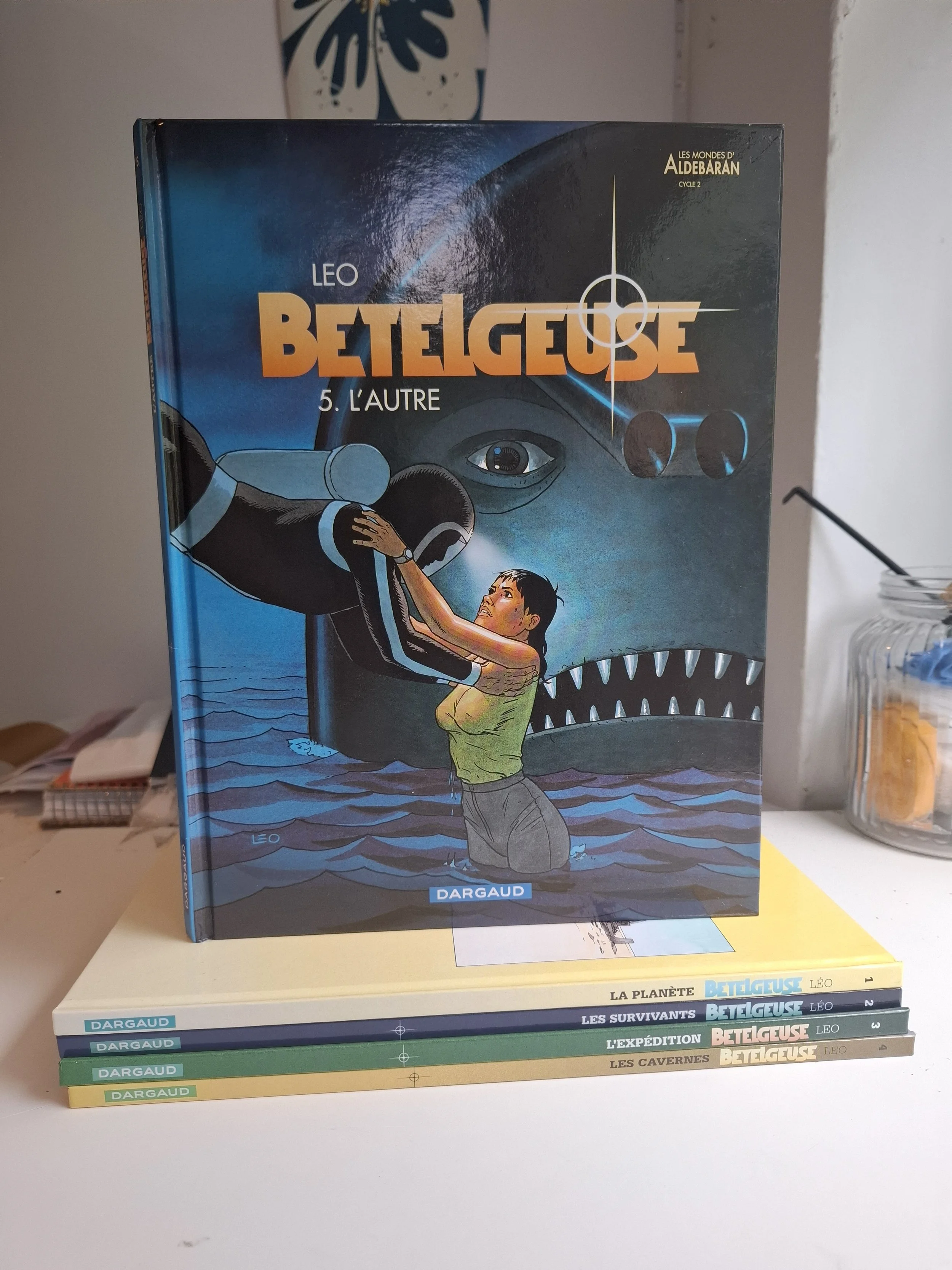 BETELGEUSE TOMES 1 à 5 LEO SERIE COMPLETE DARGAUD EO