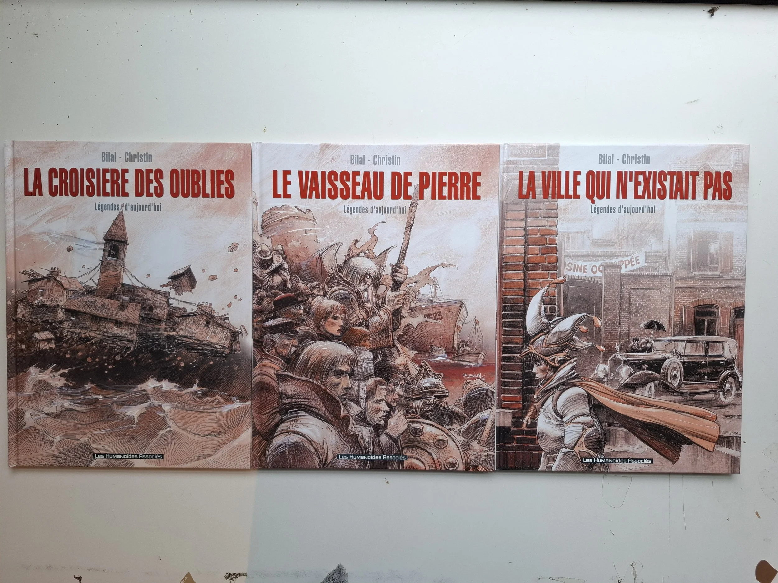 BILAL LEGENDES D'AUJOURD'HUI TOMES 1 à 3 REED