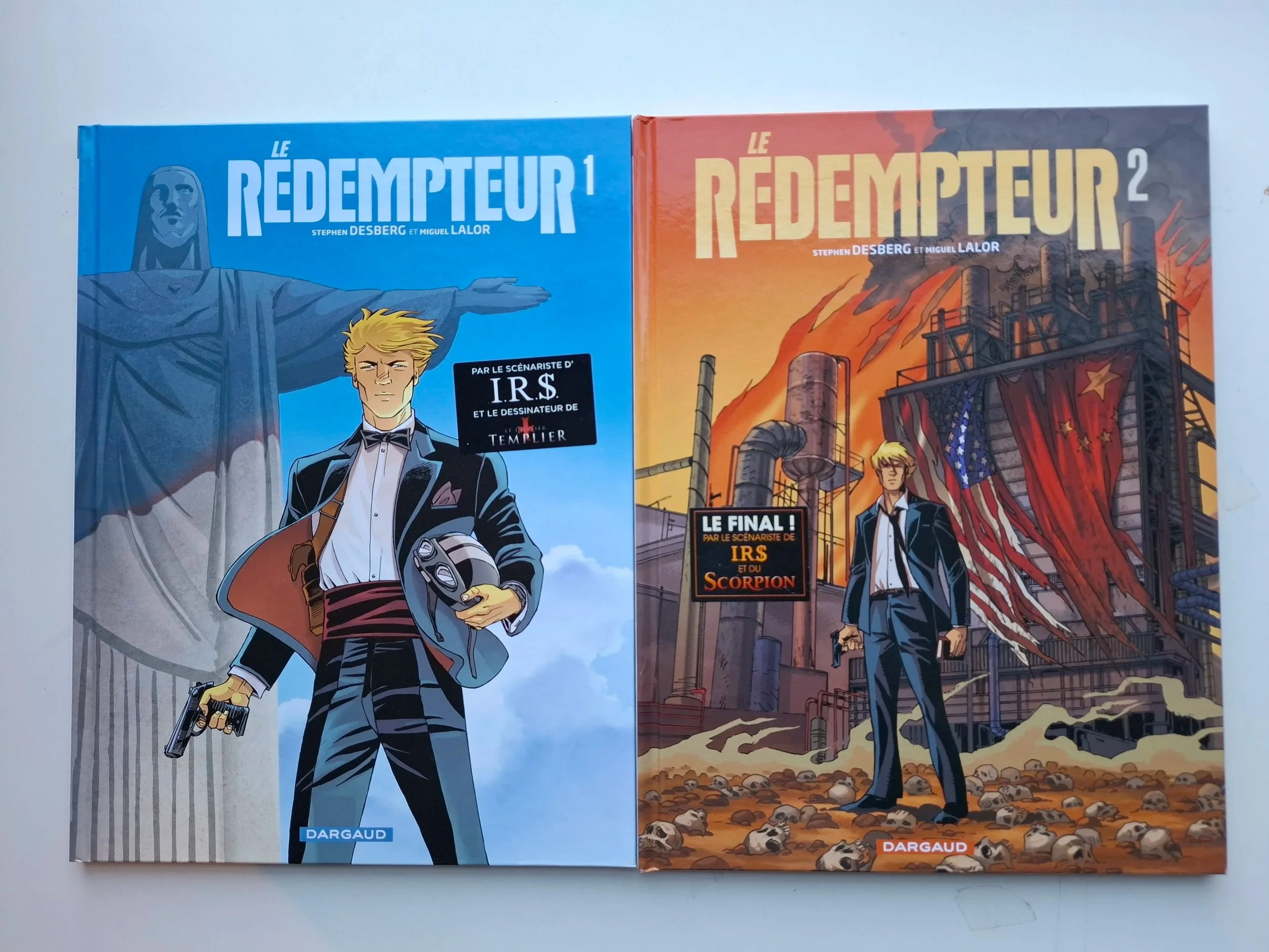 LE REDEMPTEUR TOMES 1 ET 2 SERIE COMPLETE TOUS EO