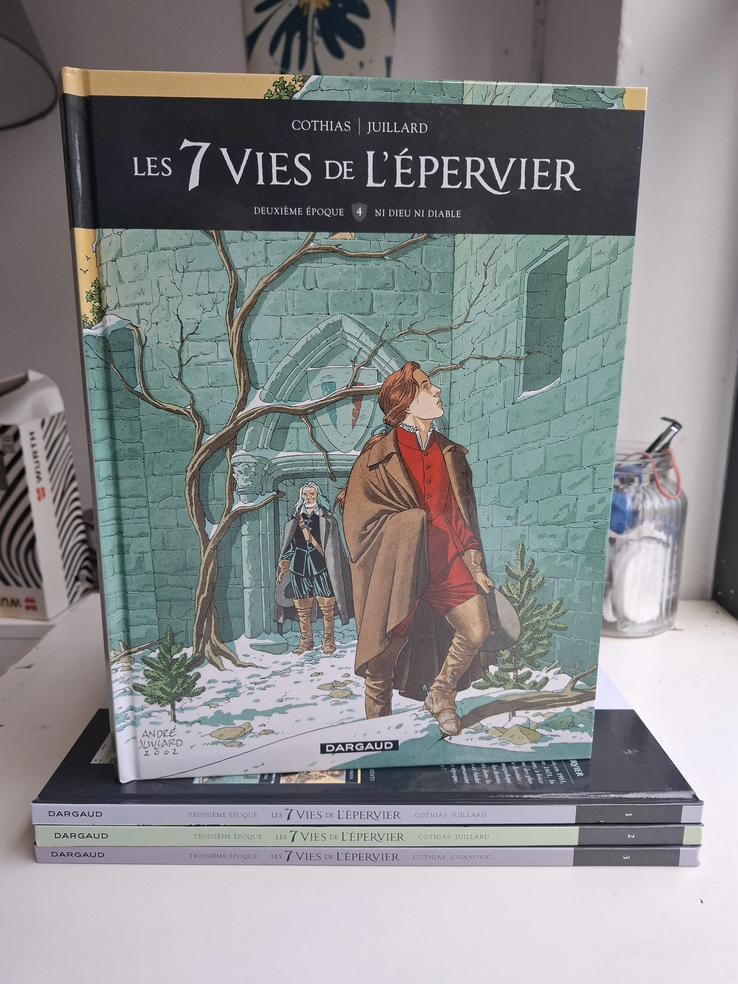 LES 7 VIES DE L'EPERVIER TOMES 11 à 14 JUILLARD