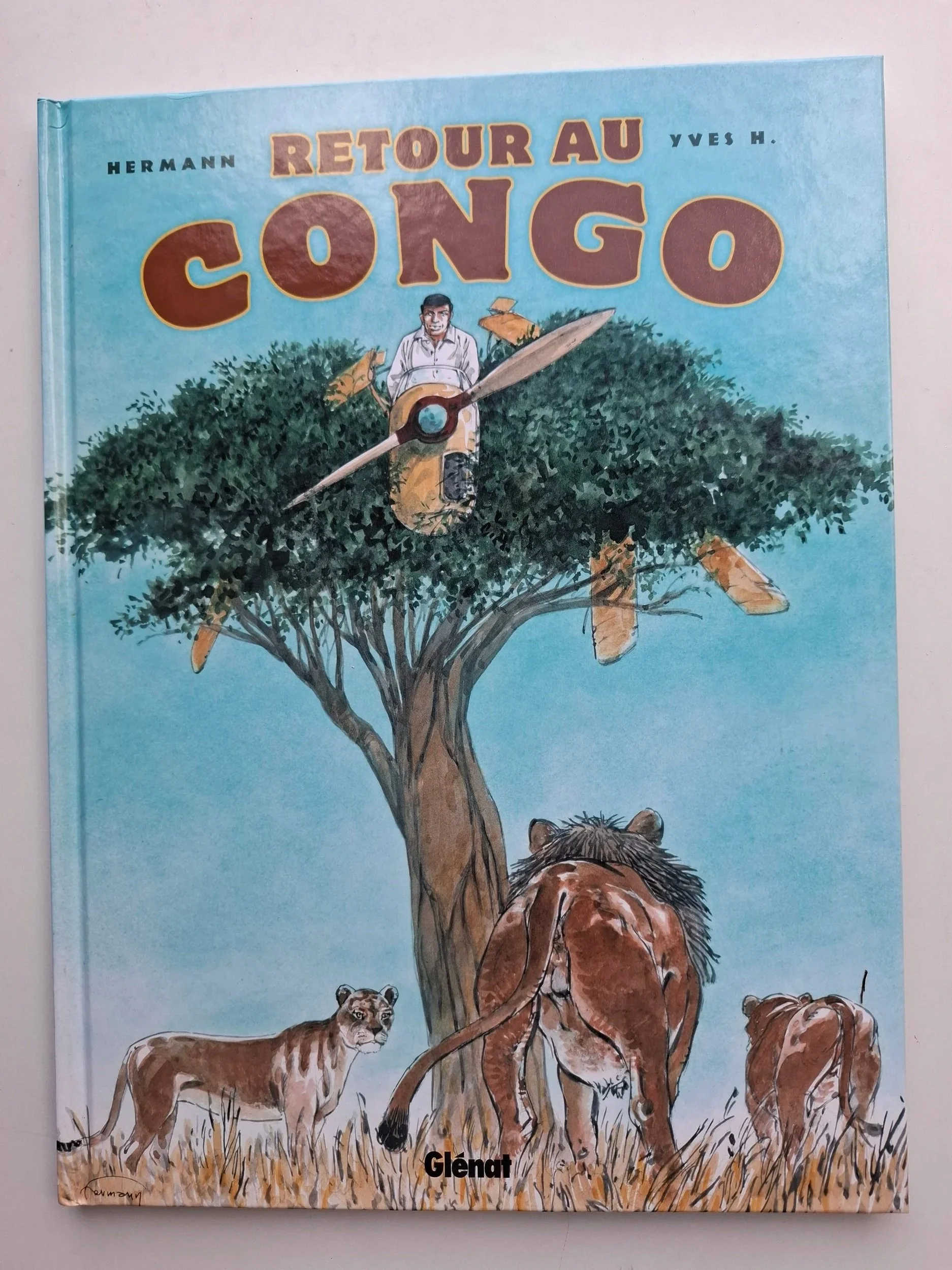 RETOUR AU CONGO HERMANN EXCELLENT ETAT EO 2013