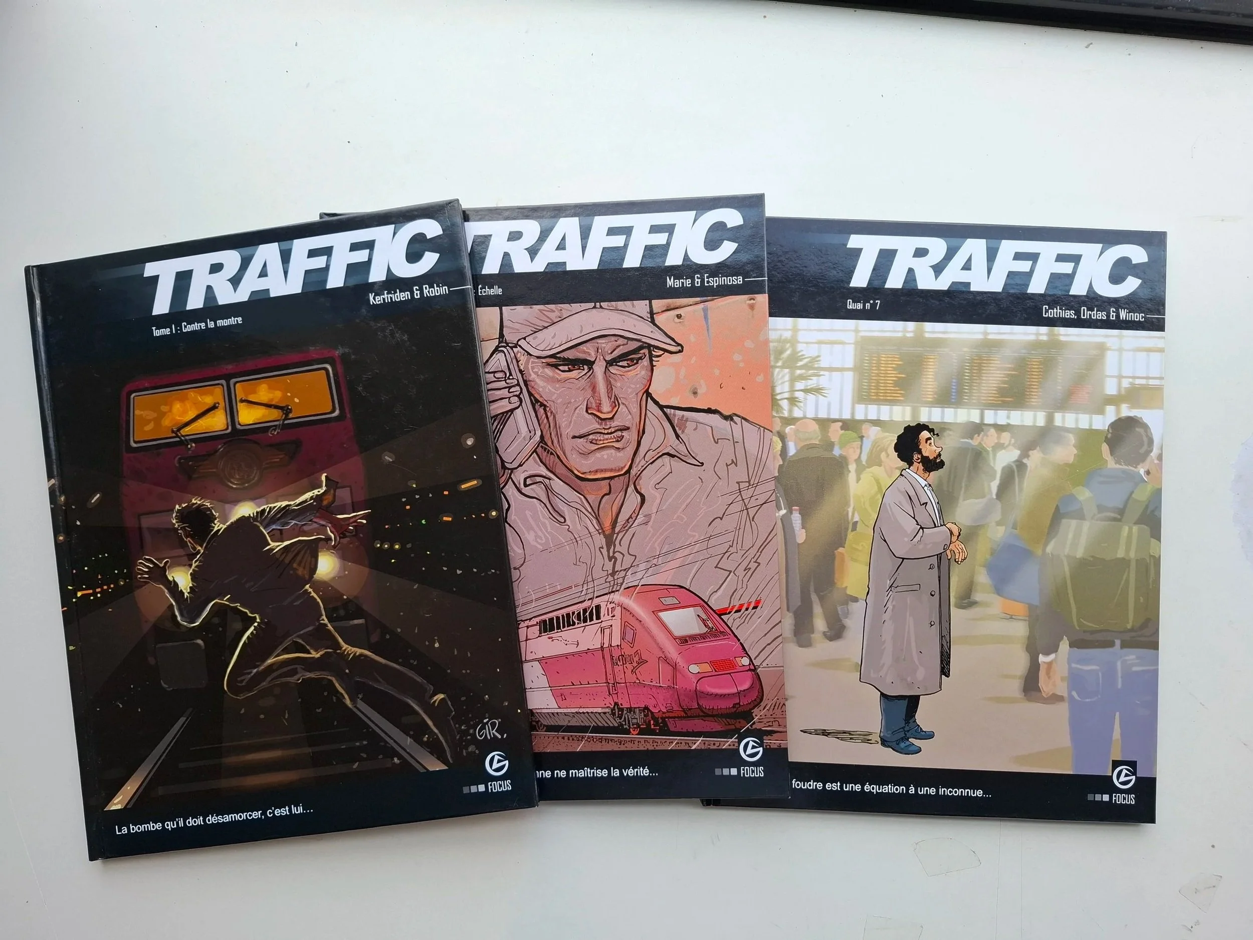 TRAFFIC TOMES 1 à 3 SERIE COMPLETE TOUS EO