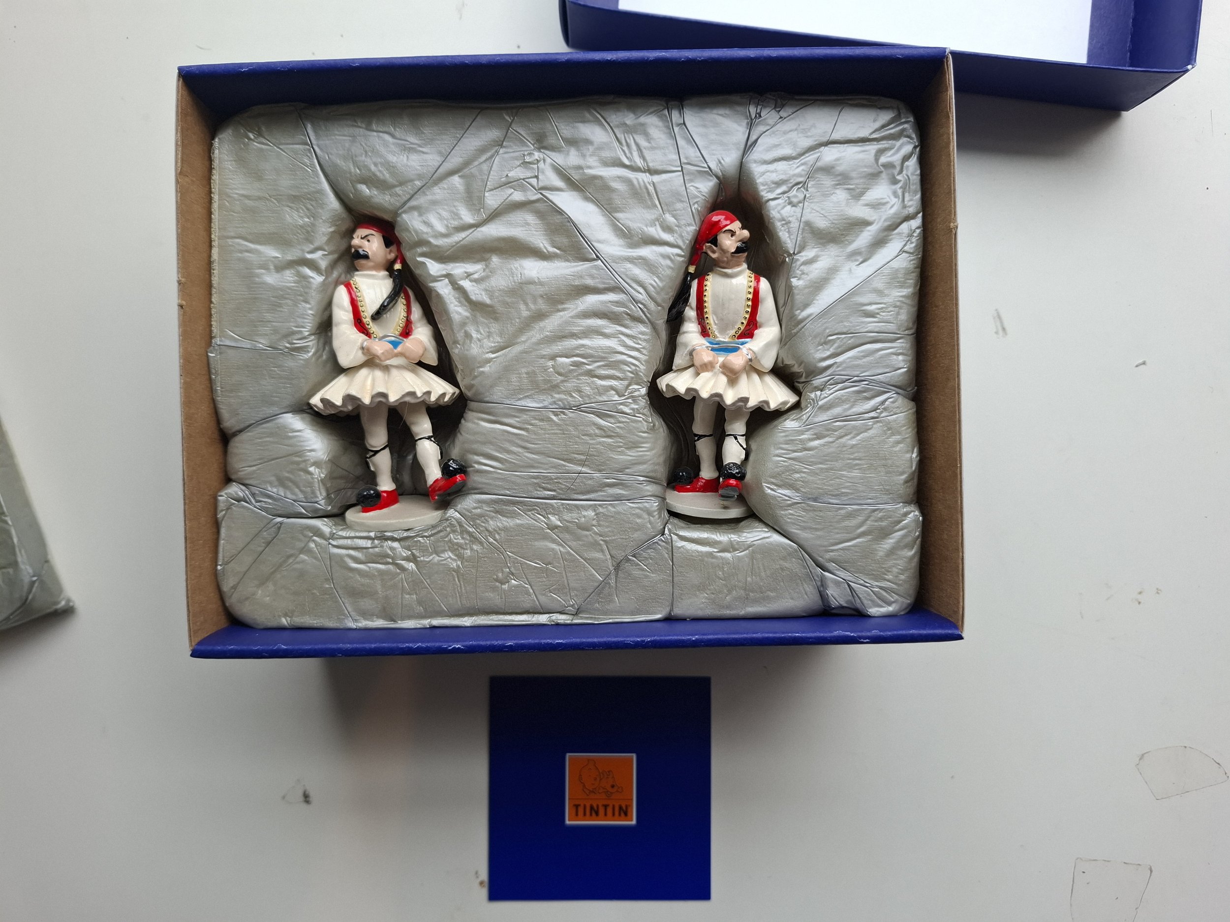 PIXI TINTIN DUPONDT SYLDAVES BOITE + CERTIFICAT