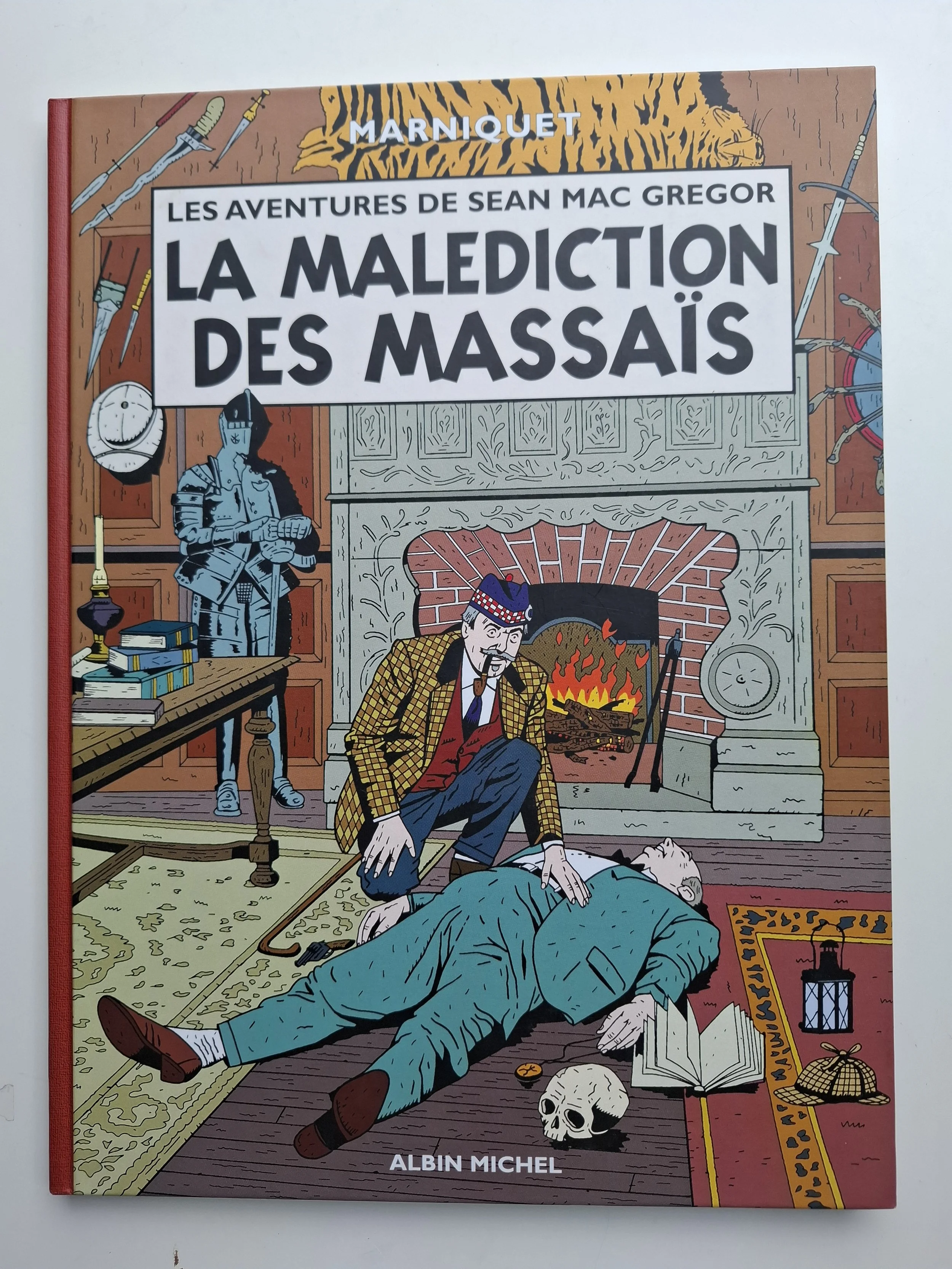 LES AVENTURES DE SEAN MAC GREGOR "LA MALEDICTION DES MASSAIS" MARNIQUET EO 2003