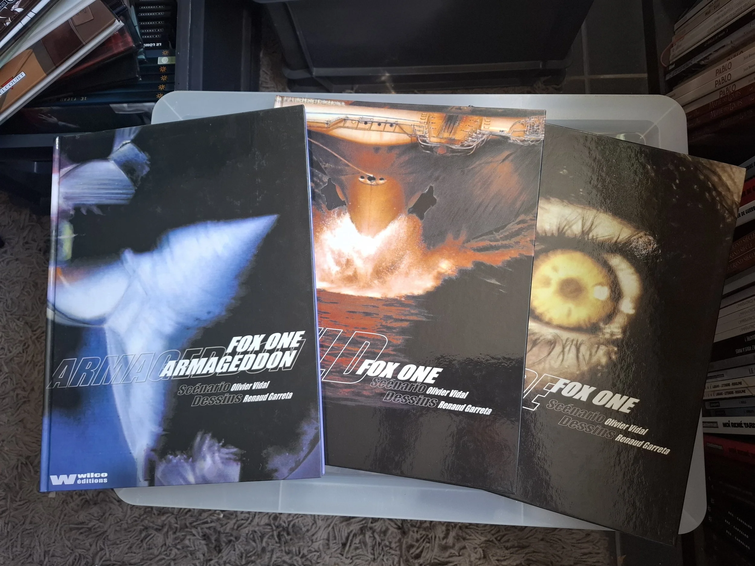 FOX ONE TOMES 1 à 3 SERIE COMPLETE EO/REED