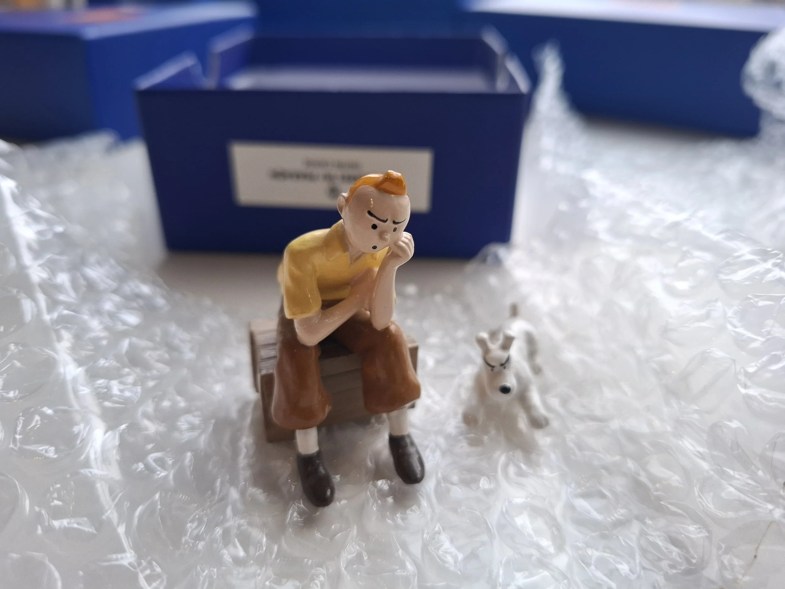 PIXI TINTIN CAISSE "LES CIGARES DU PHARAON B+C 1998