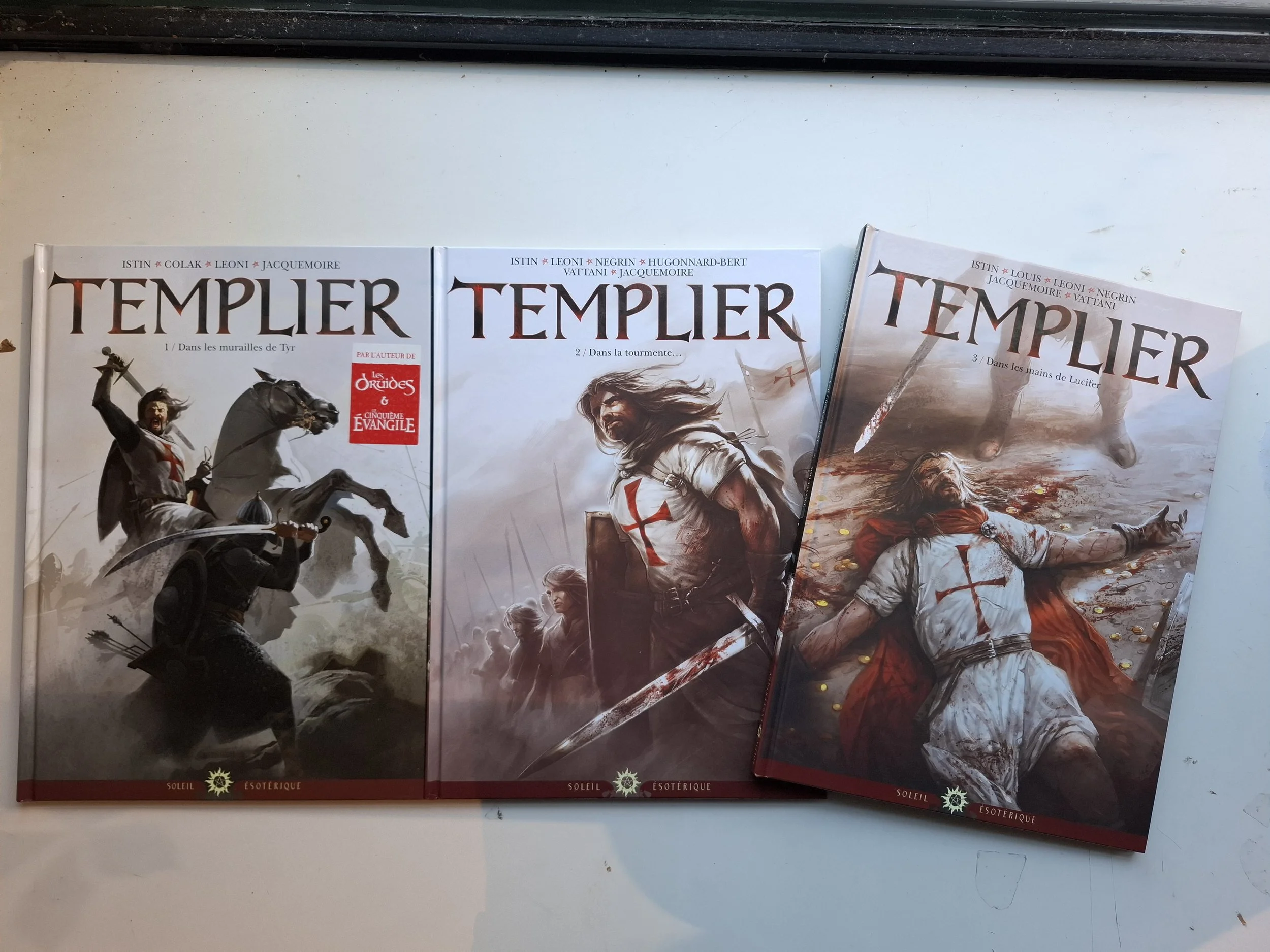 TEMPLIER TOMES 1 à 3 SERIE COMPLETE TOUS EO