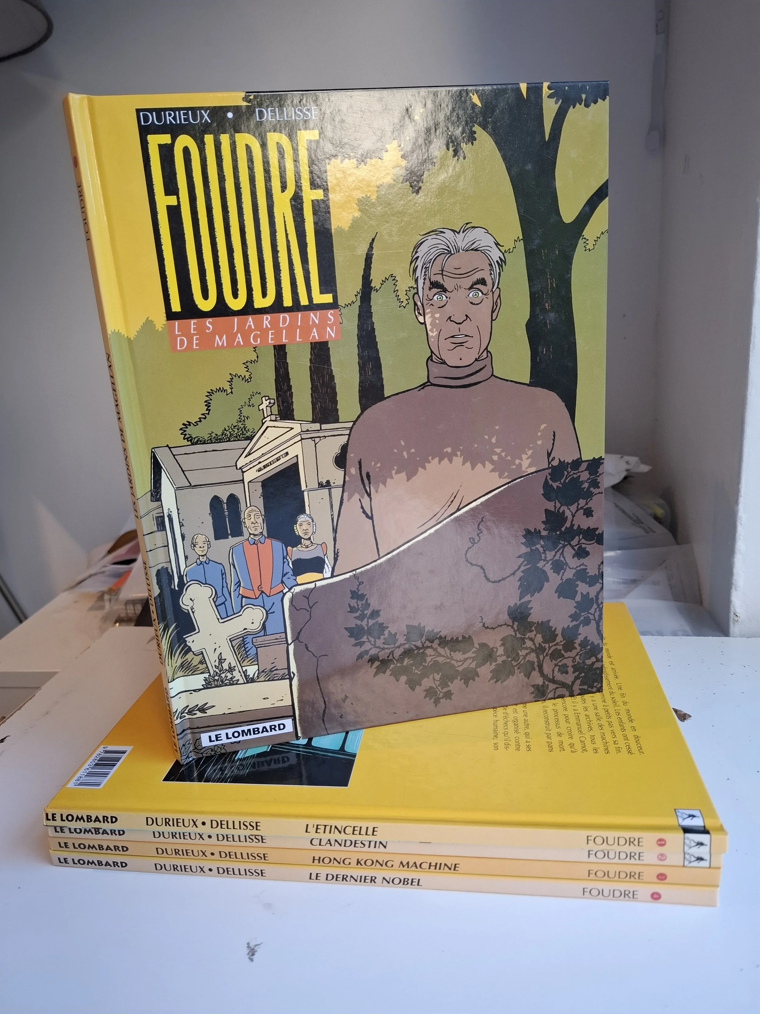 FOUDRE TOMES 1 à 5 SERIE COMPLETE TOUS EO