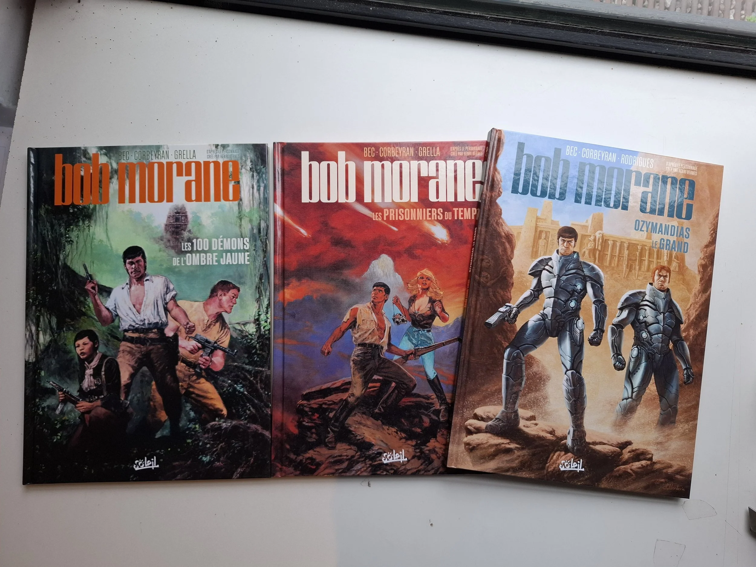 BOB MORANE RENAISSANCE TOMES 1 à 3 SERIE COMPLETE TOUS EO