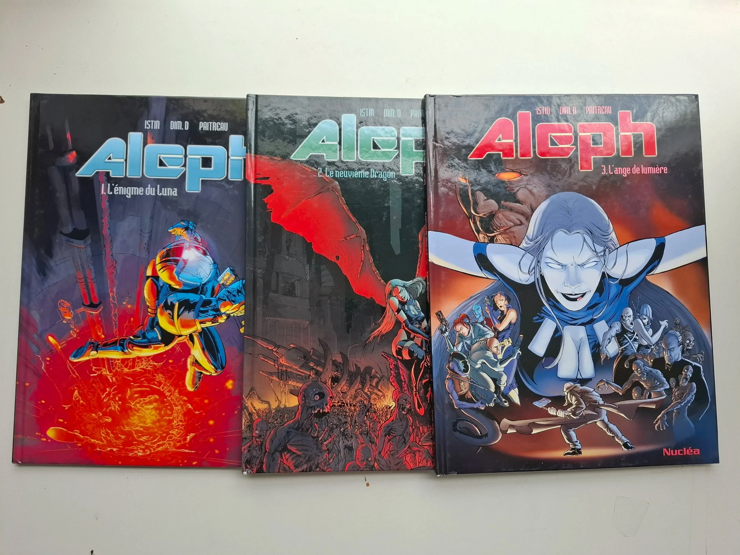 ALEPH TOMES 1 à 3 SERIE COMPLETE TOUSEO DIM D.
