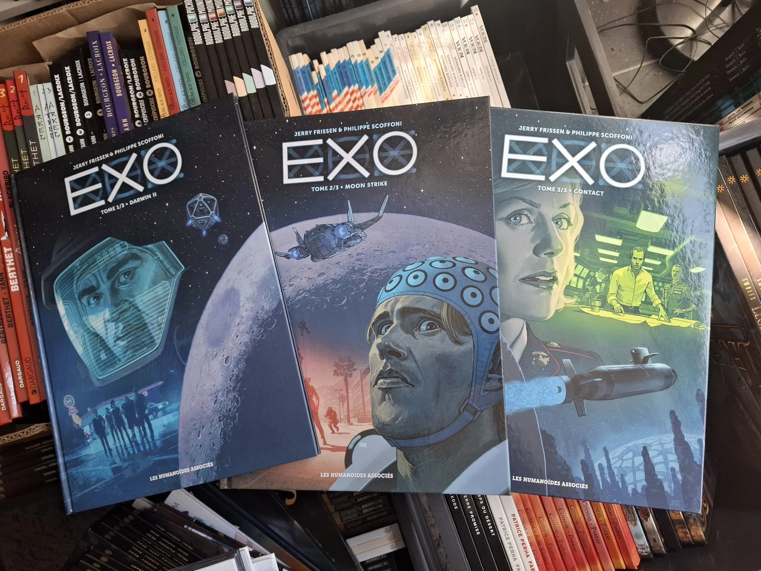 EXO TOMES 1 à 3 SERIE COMPLETE TOUS EO