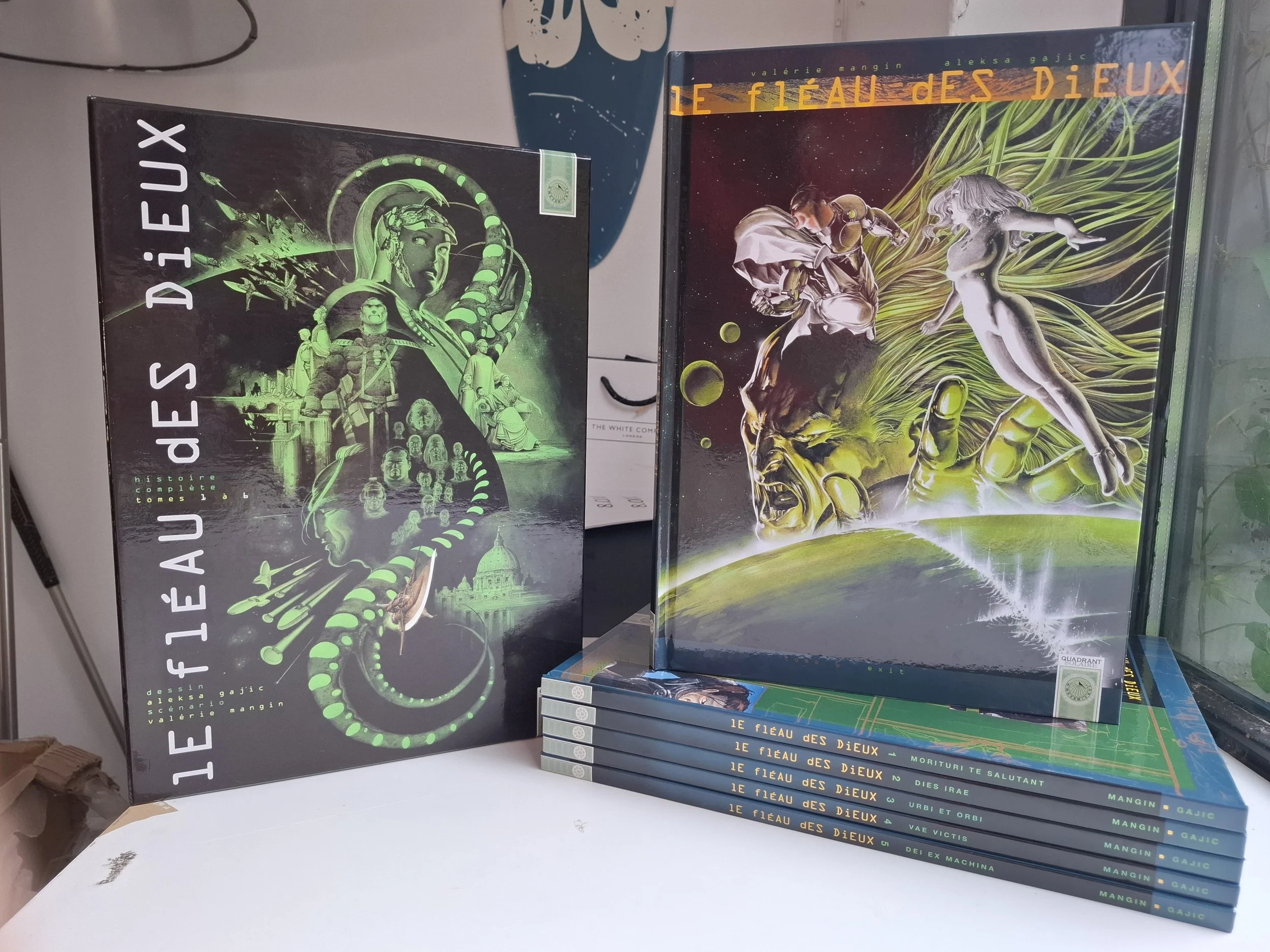COFFRET LE FLEAU DES DIEUX TOMES 1 à 6 SERIE COMPLETE