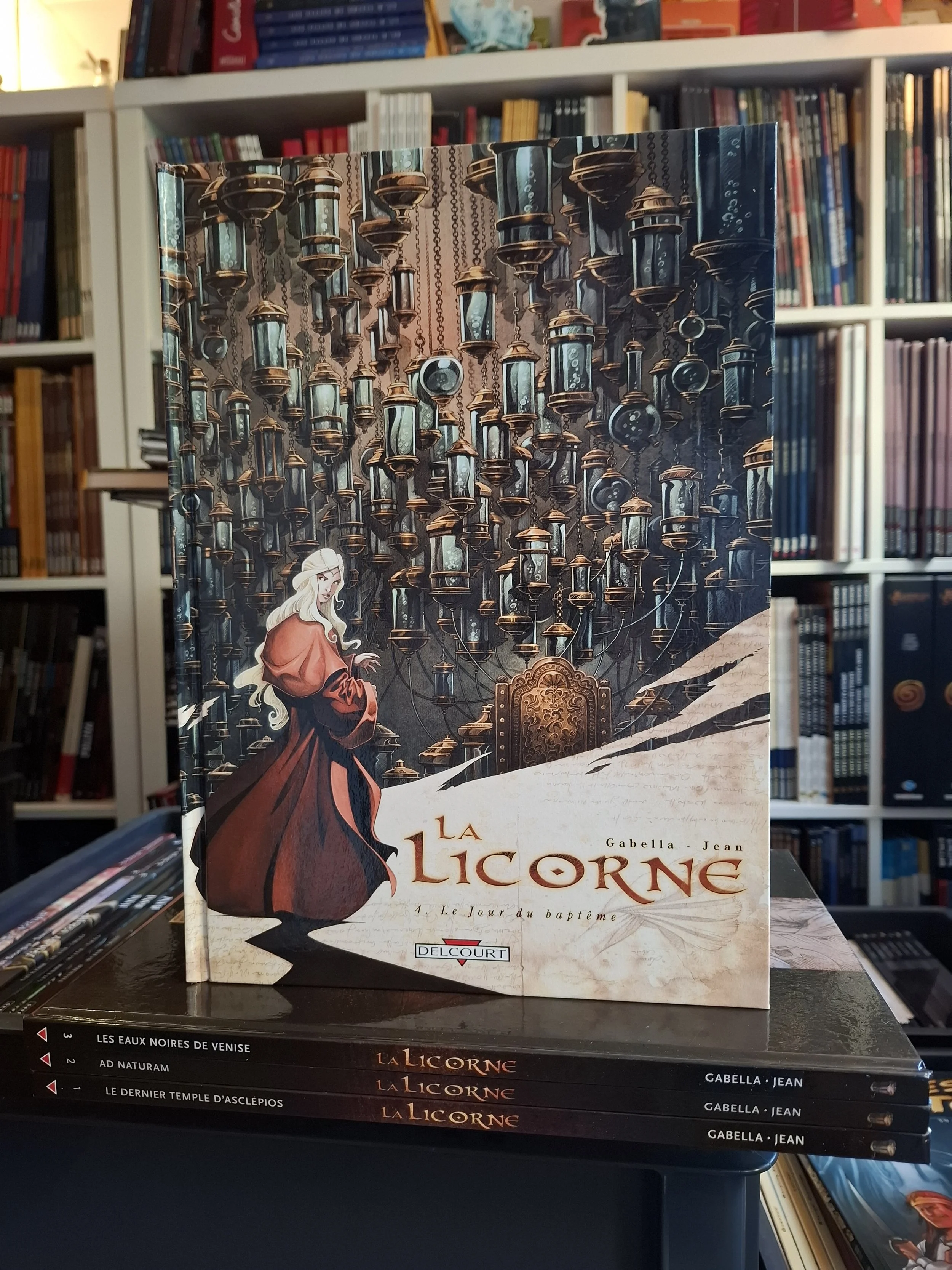 LA LICORNE TOMES 1 à 4 SERIE COMPLETE GABELLA JEAN EO