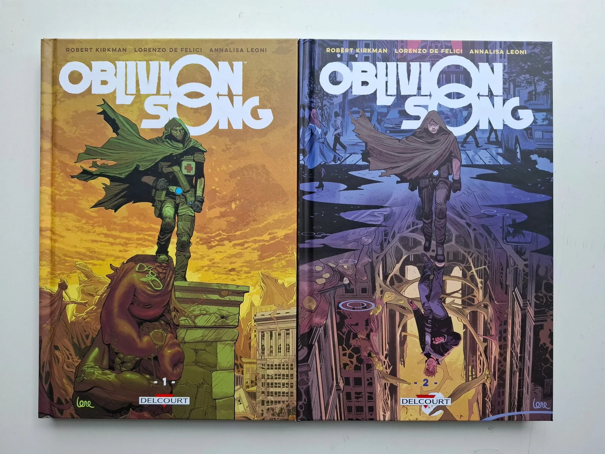 OBLIVION SONG VOLUMES 1 ET 2 DELCOURT COMICS EO