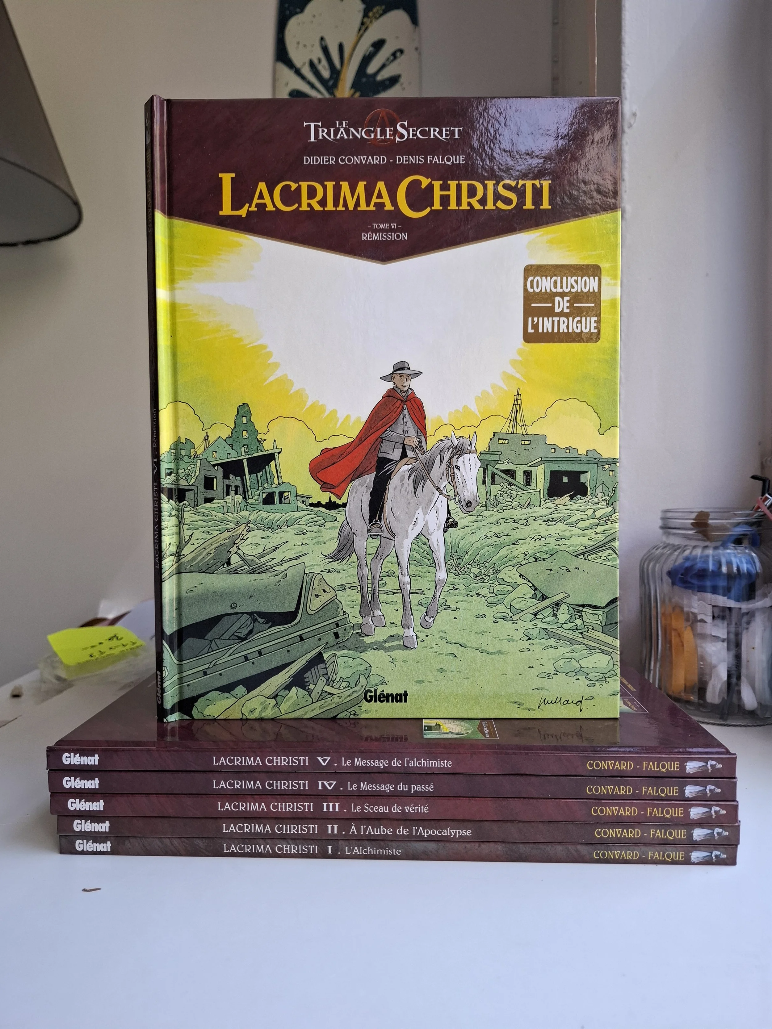 LE TRIANGLE SECRET LACRIMA CHRISTI TOMES 1 à 6 SERIE COMPLETE EO