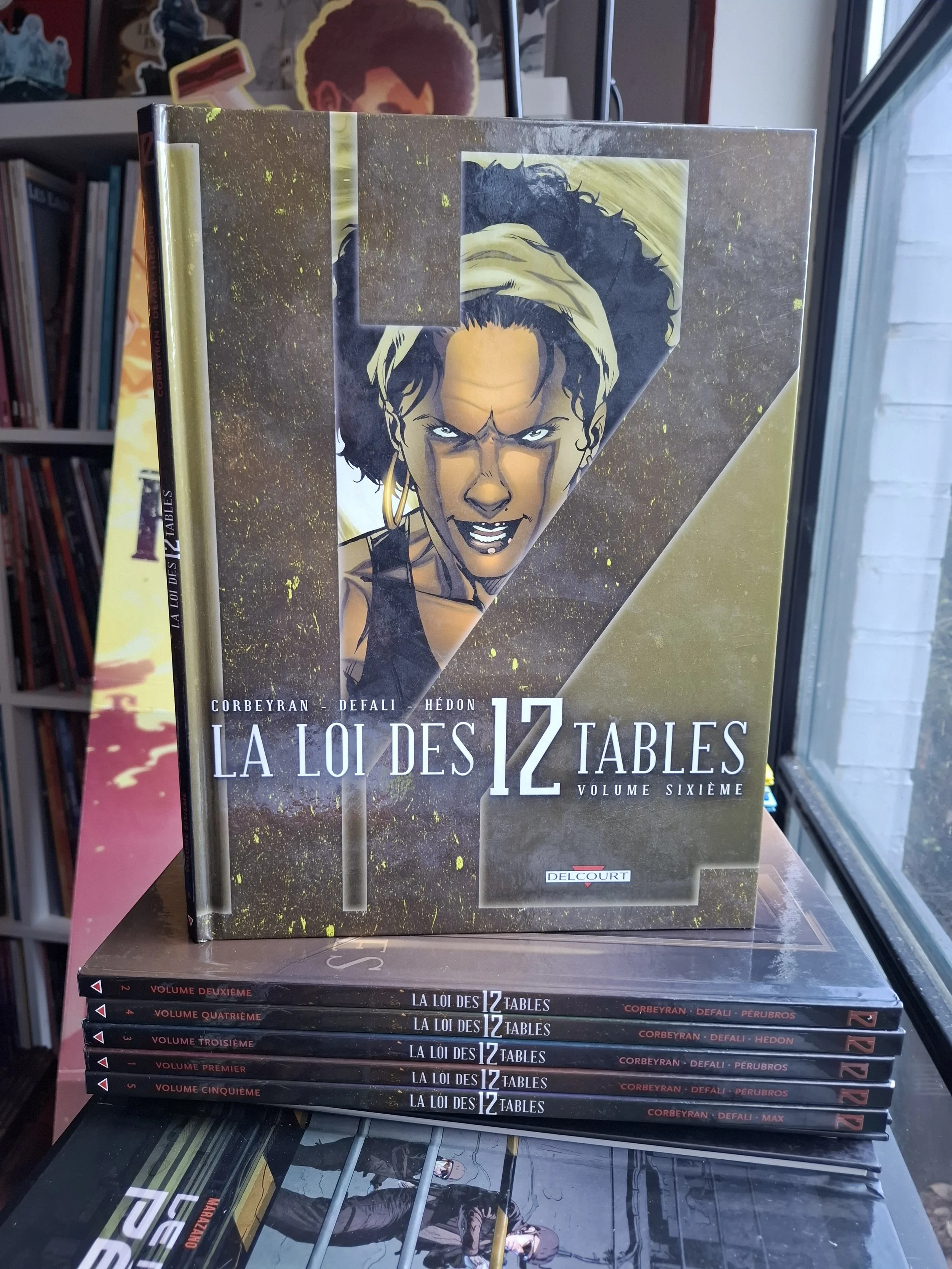 LA LOI DES 12 TABLES TOMES 1 à 6 SERIE COMPLETE EO