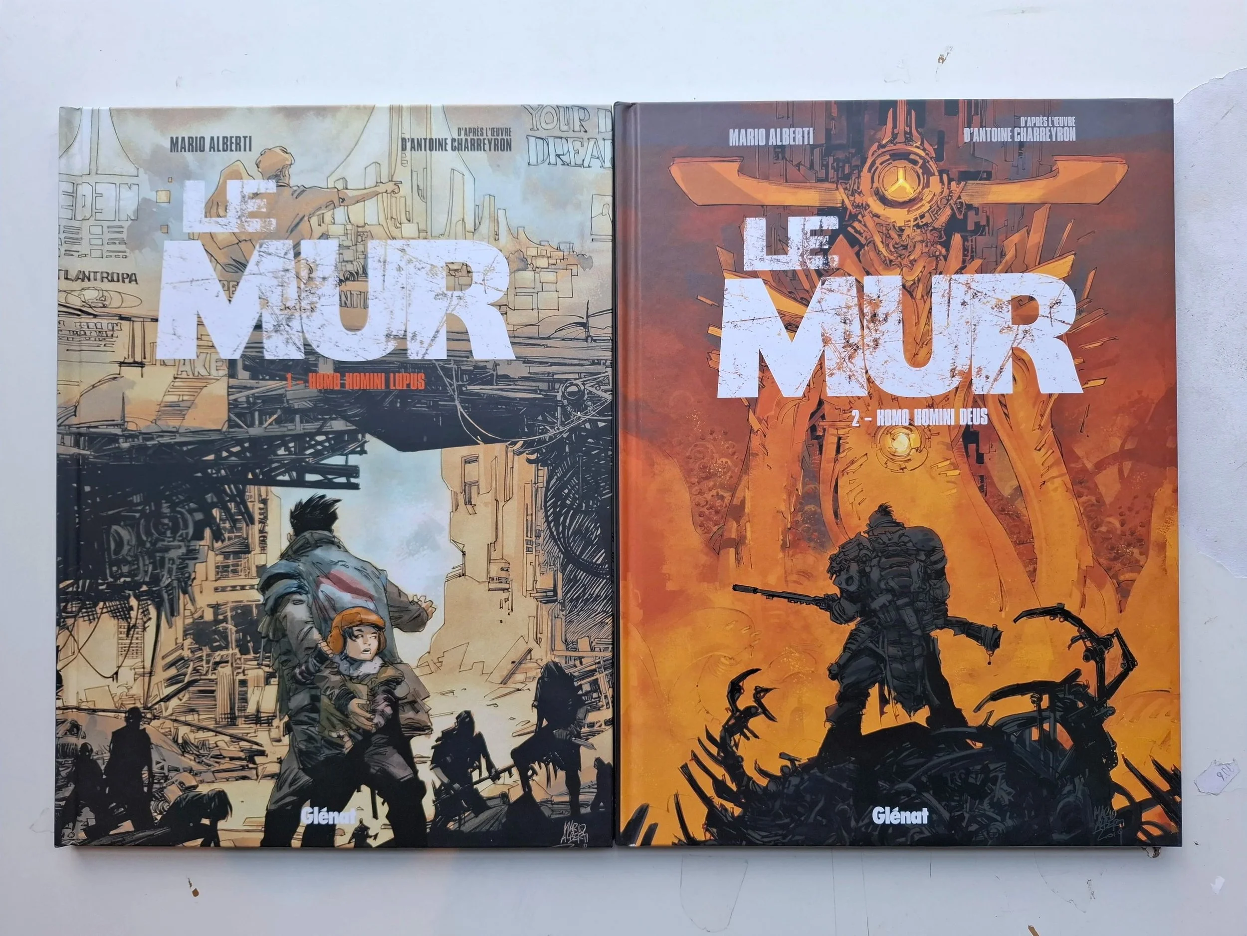 LE MUR TOMES 1 ET 2 EXCELLENT ETAT TOUS EO