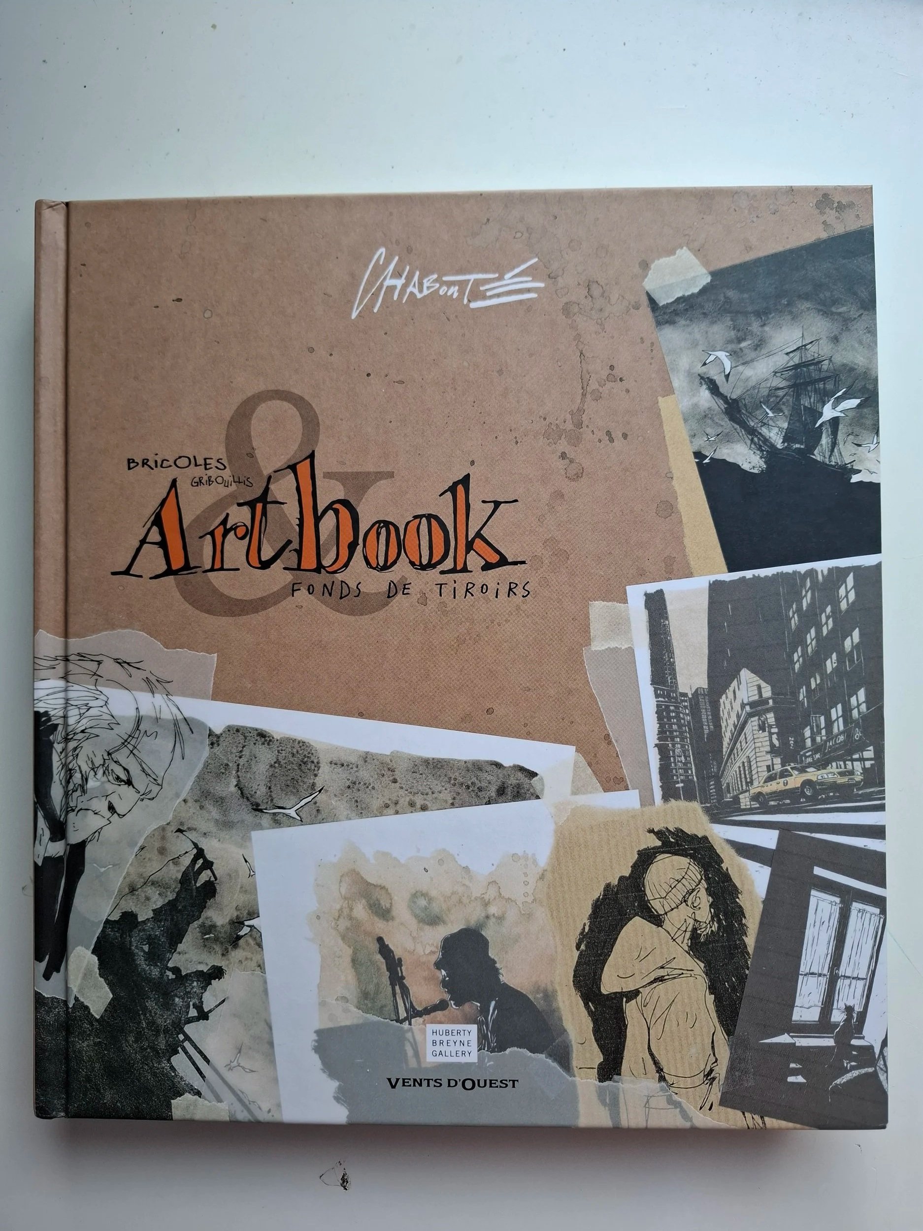 ARTBOOK CHABOUTé "FONDS DE TIROIRS" EO 2018
